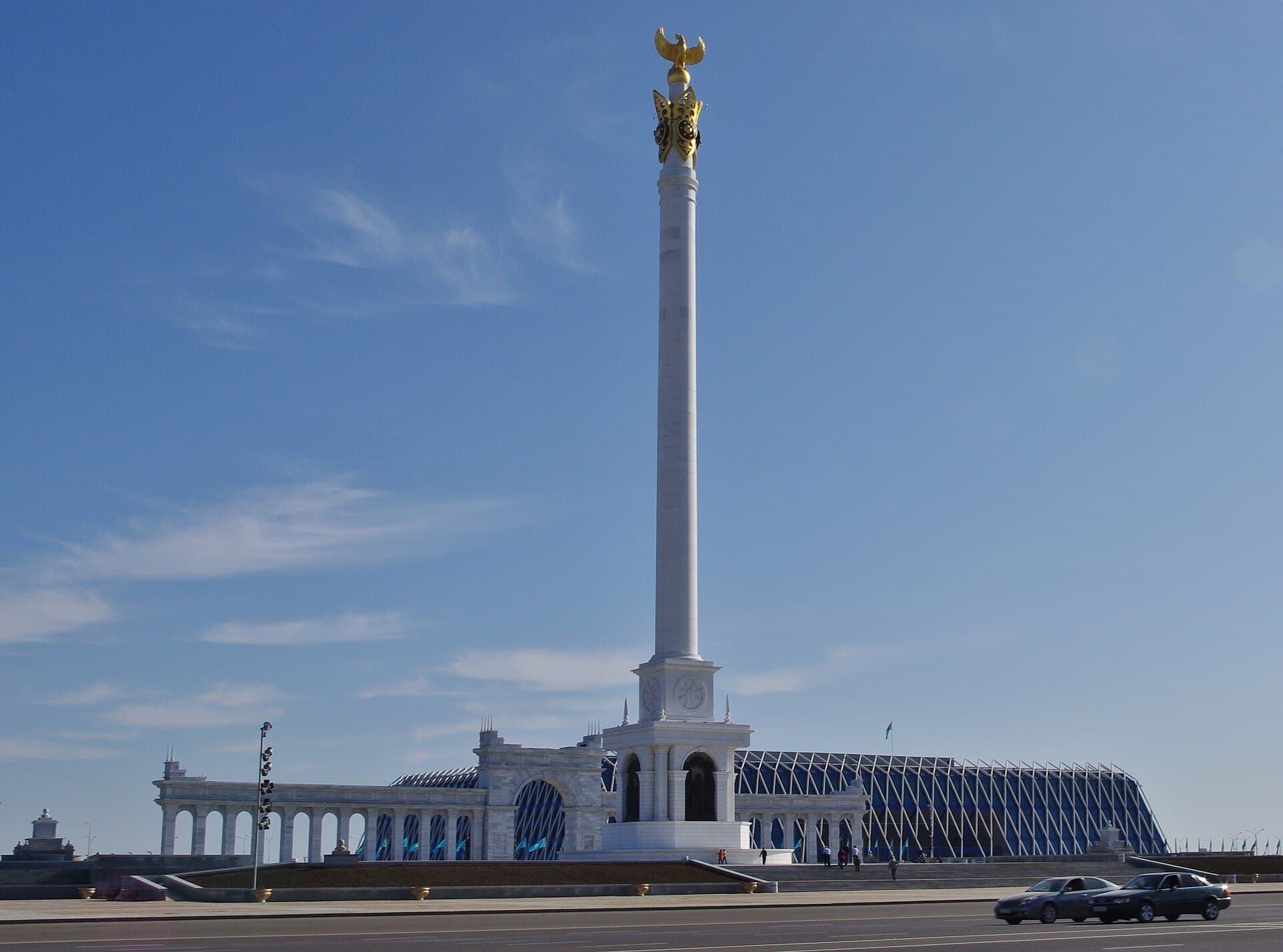 Kazakh Eli Monument (Astana), Astana