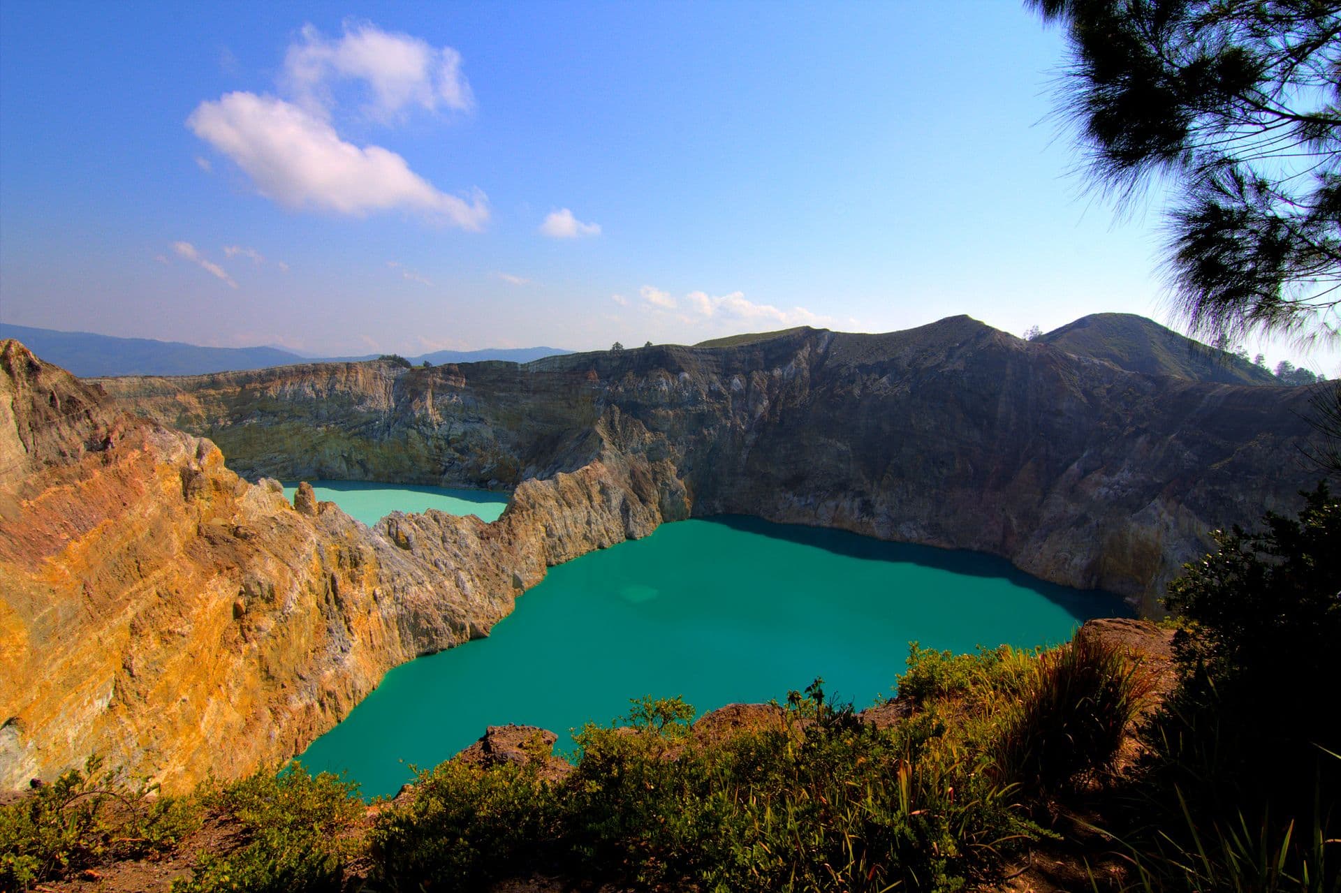 Kelimutu Coloured Lakes, Flores