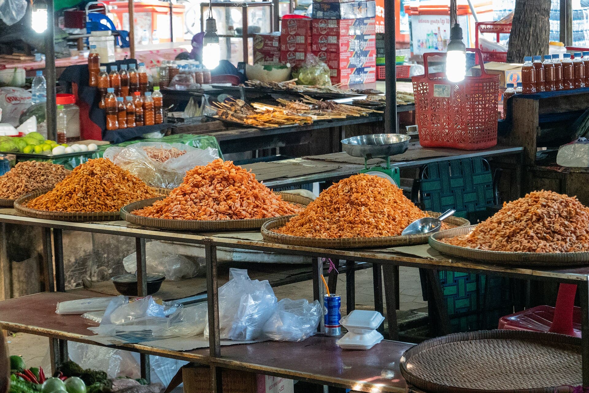 Kep crab market
