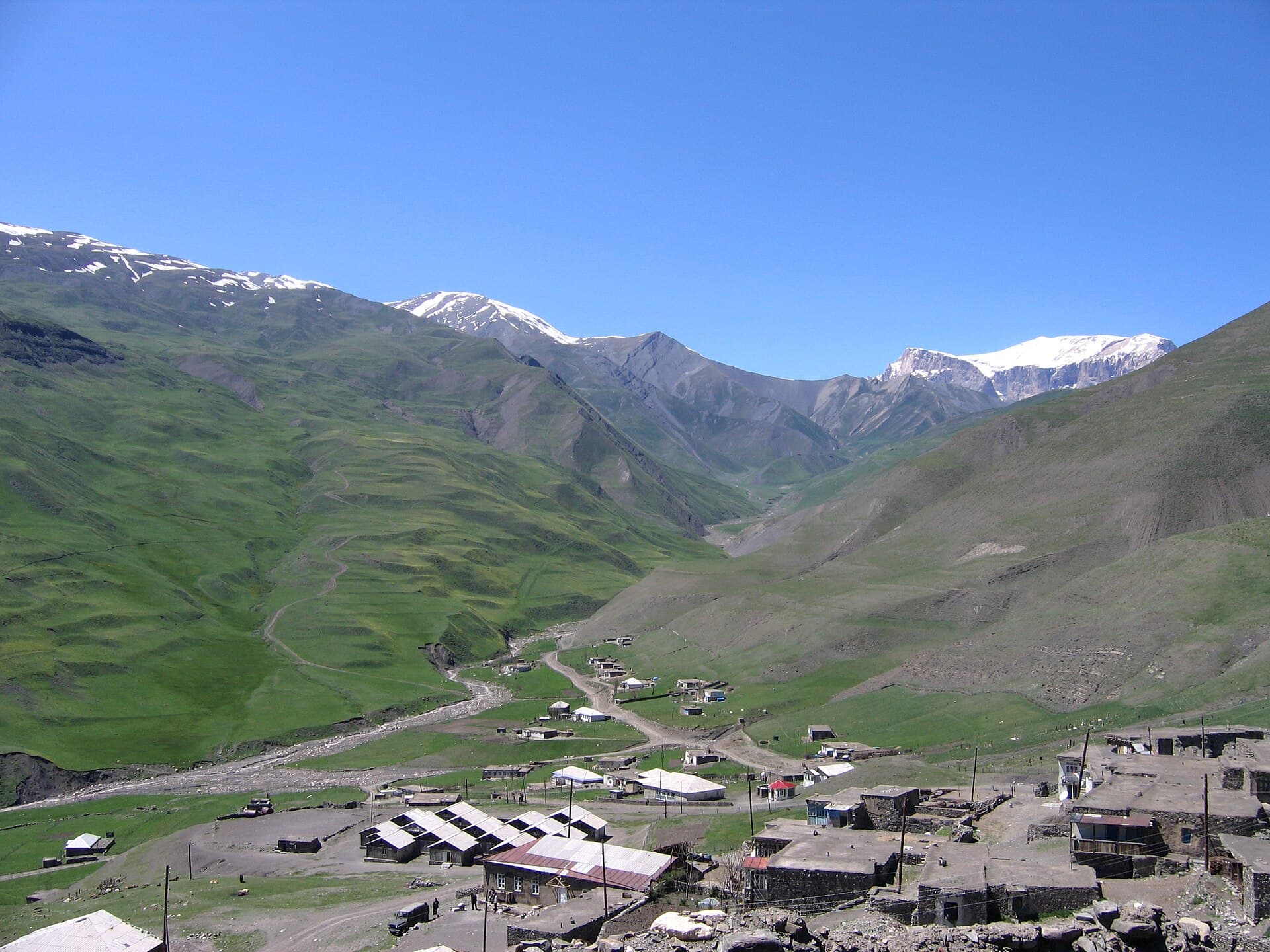 Khinalug Mountain Village