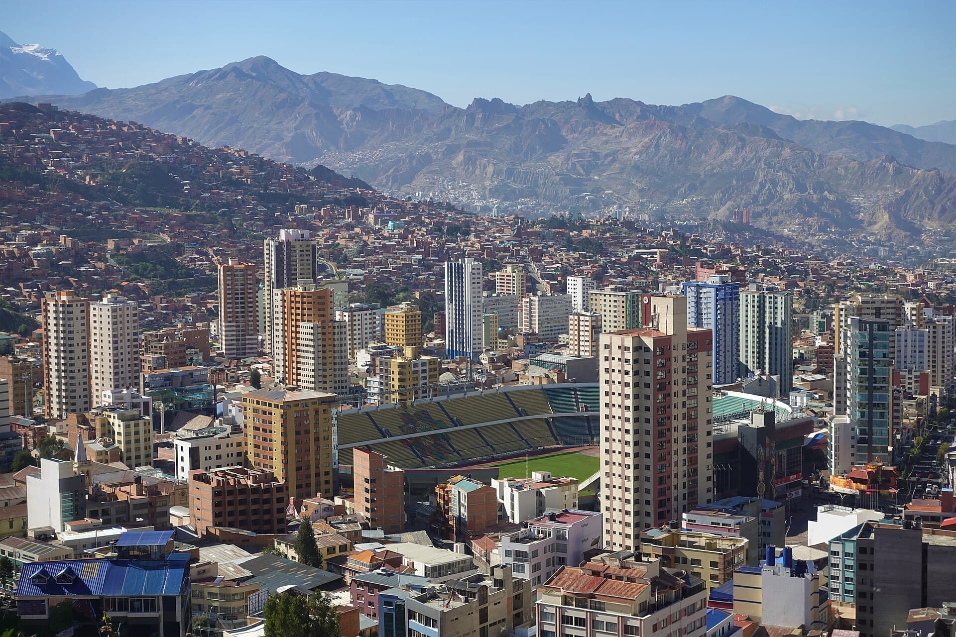 La Paz from the Killi Killi lookout