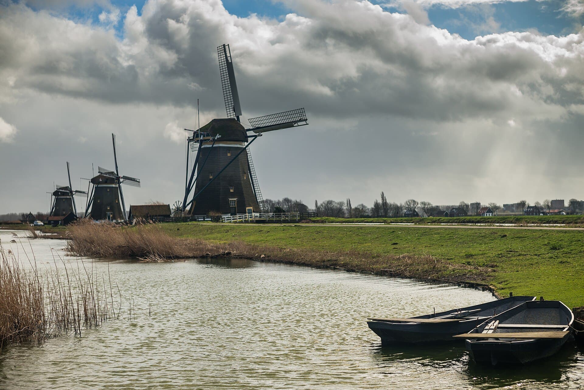 Kinderdijk Windmills, Rotterdam