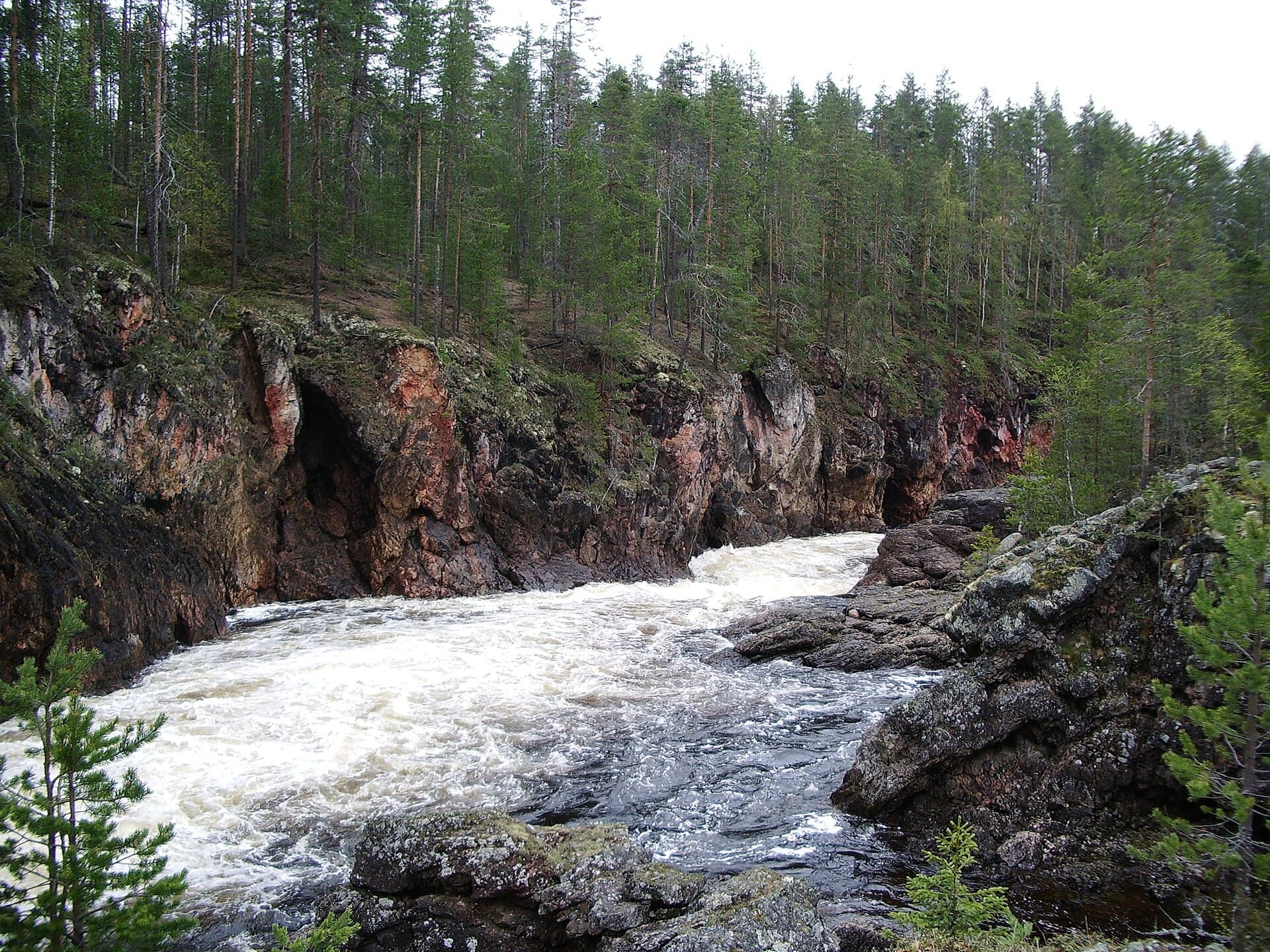 The Kiutaköngäs Rapids, Kuusamo