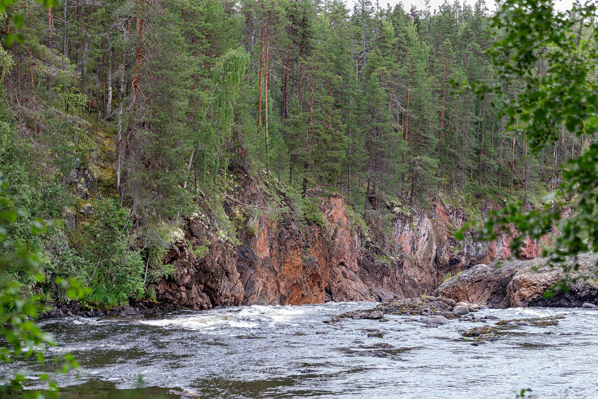 The Kiutaköngäs Rapids, Kuusamo