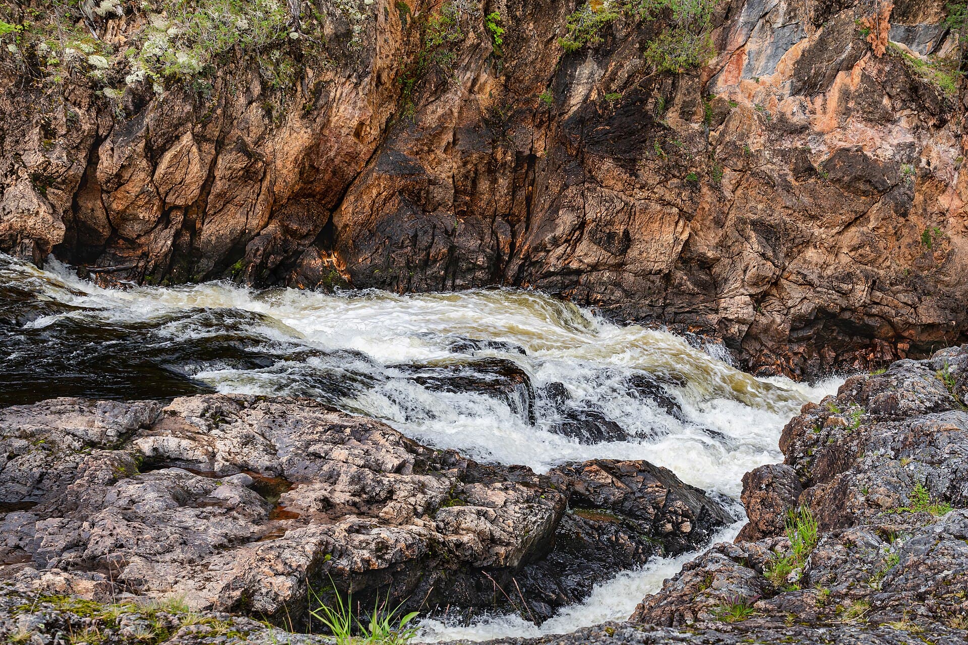 The Kiutaköngäs Rapids, Kuusamo