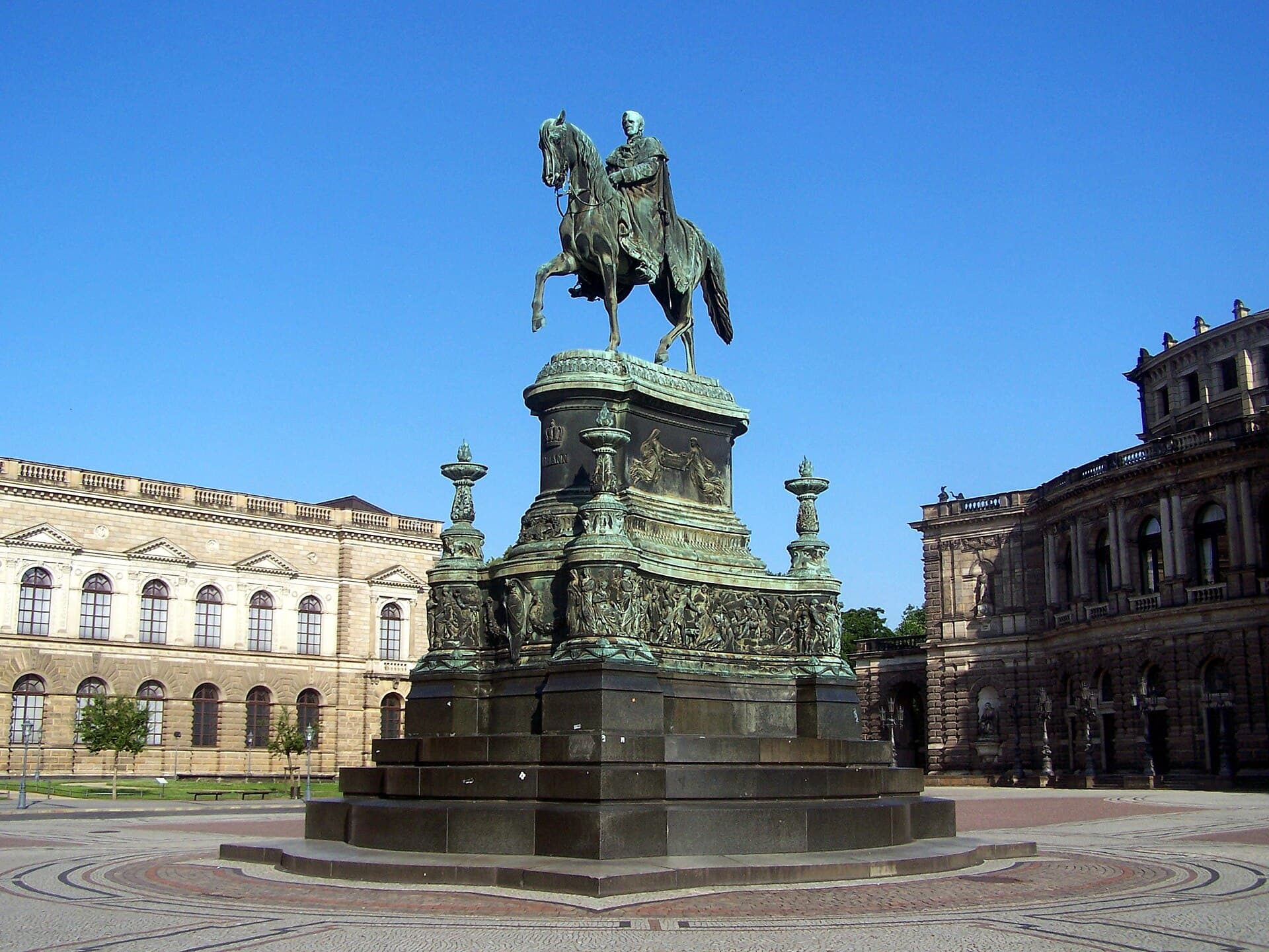 The King Johann Monument, Dresden