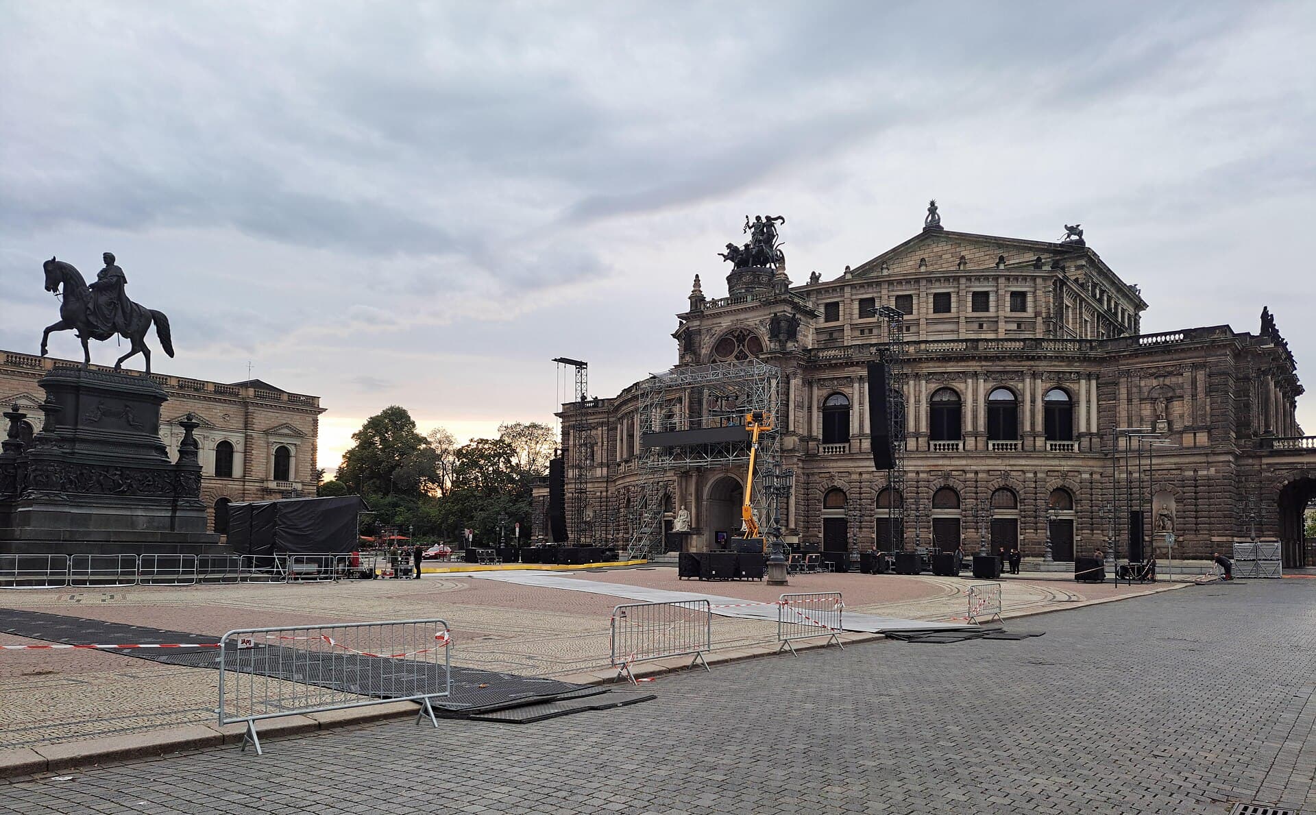 The King Johann Monument, Dresden