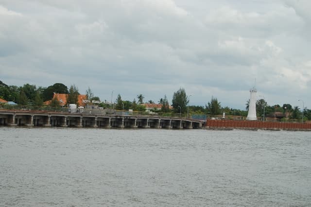 Kota Kuala Kedah fort at the mouth of the Kedah River