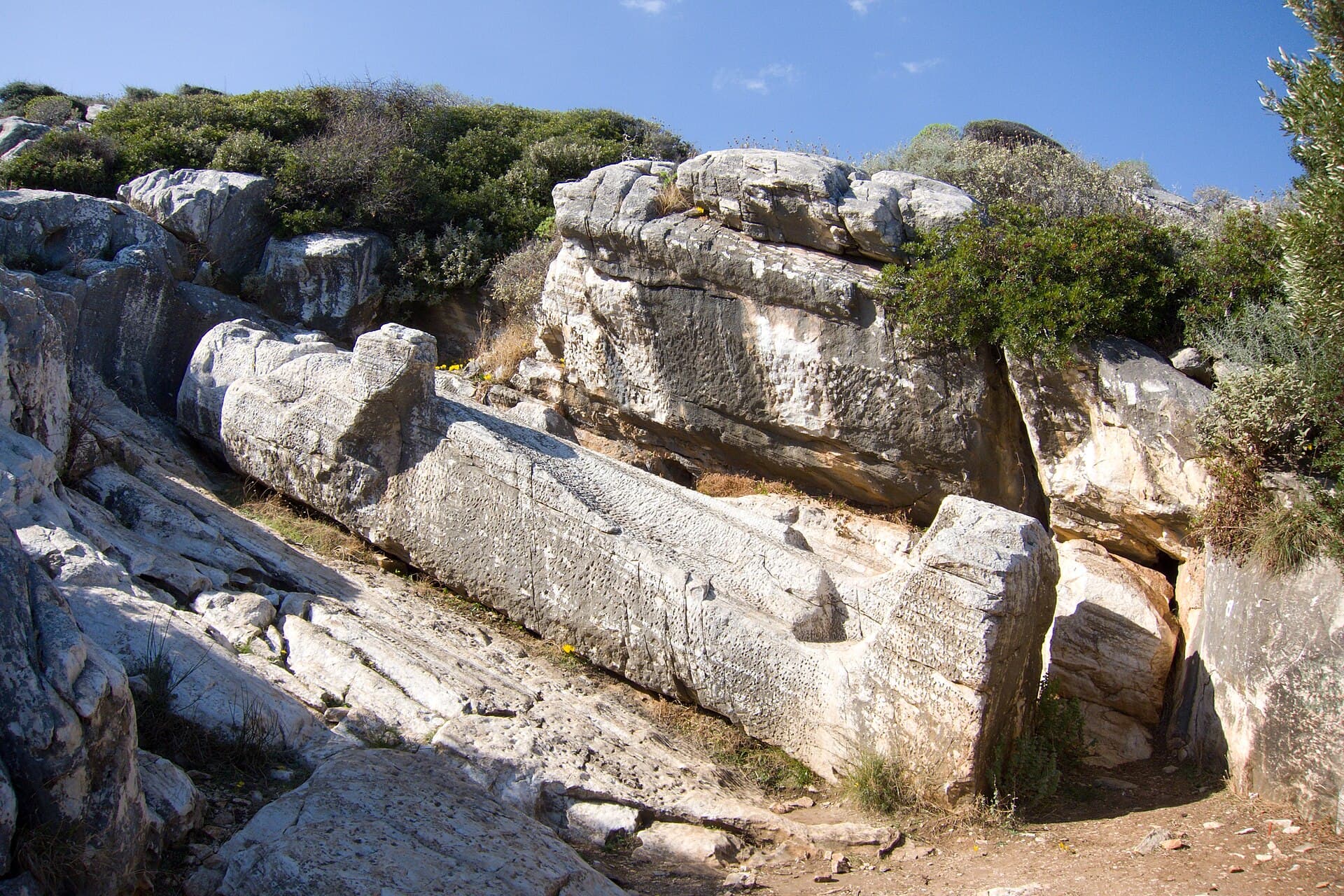 Kouros of Apollonas, Naxos