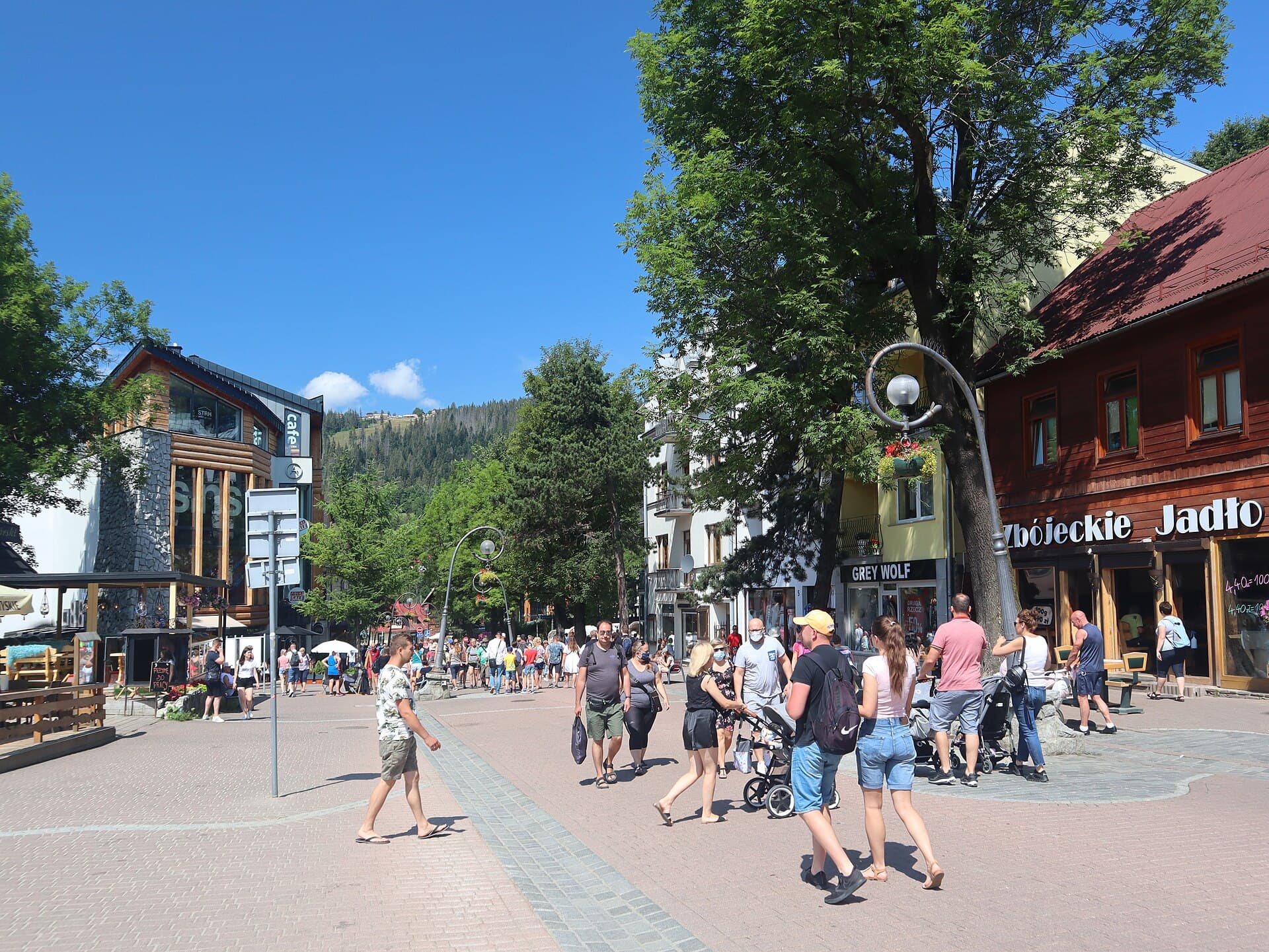 Krupówki Street, Zakopane