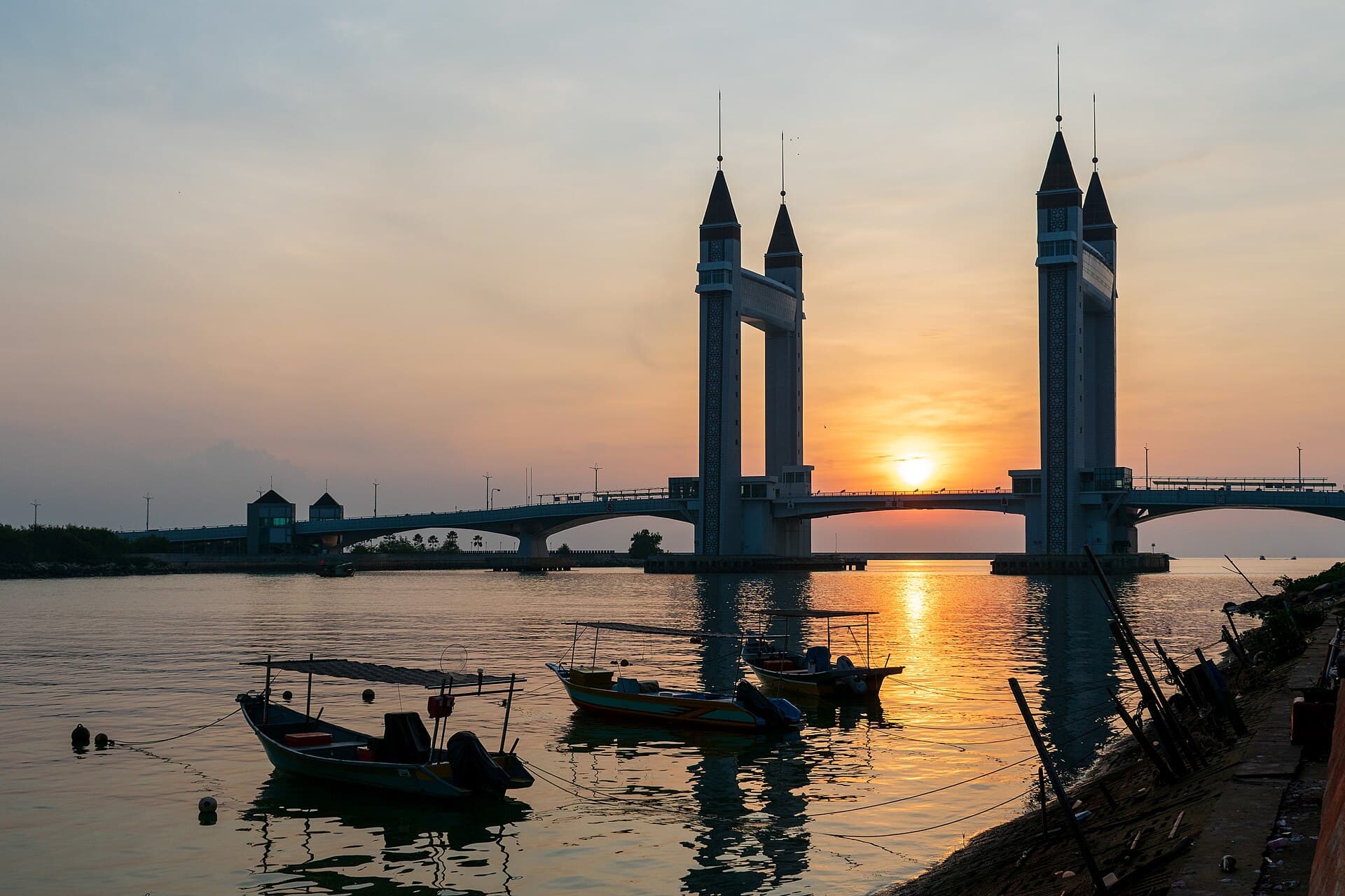 Kuala Terengganu Drawbridge
