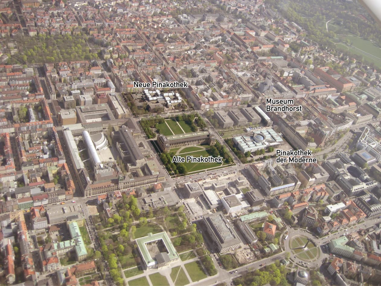 The Kunstareal, Munich