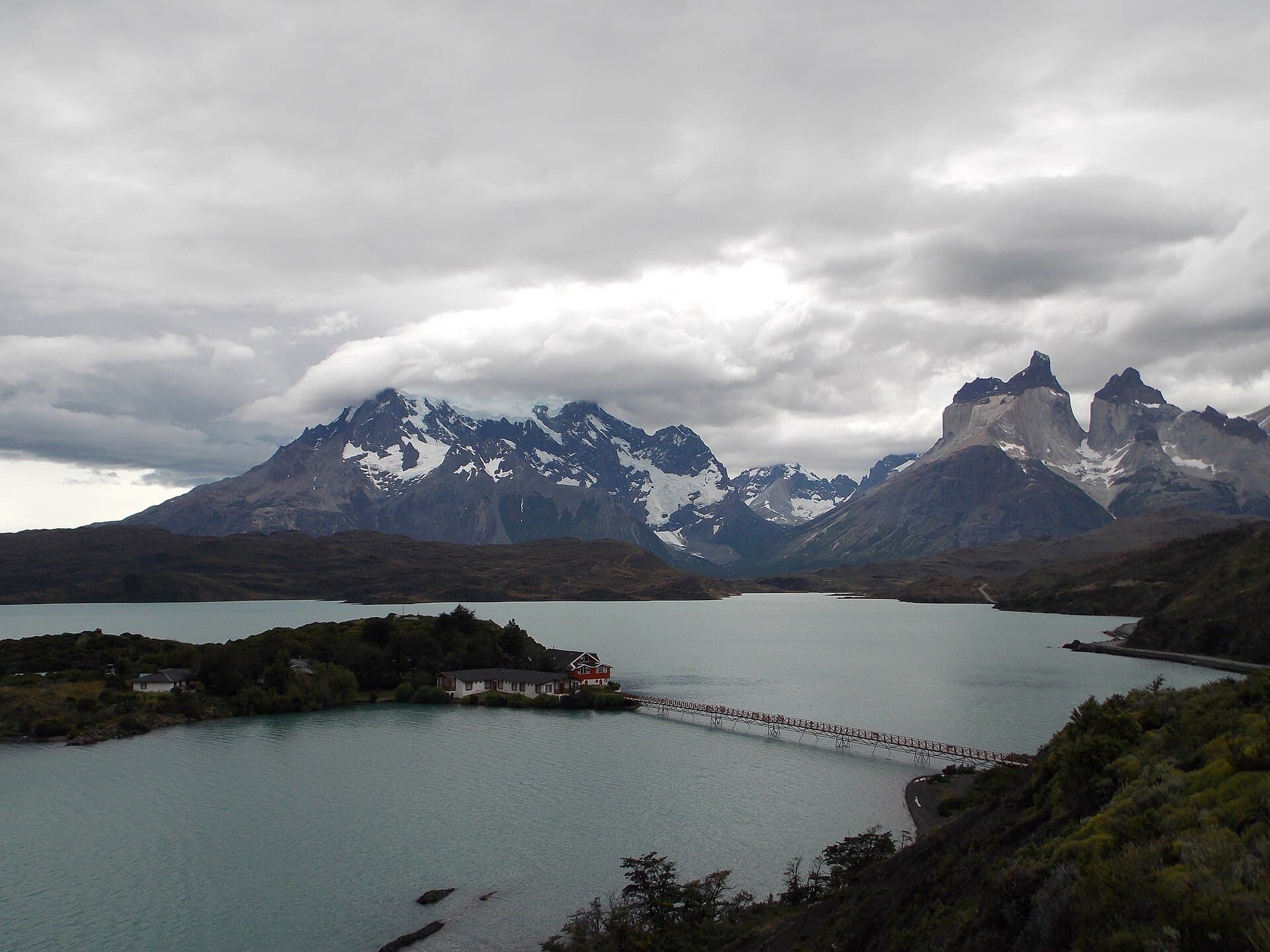 Lake Pehoé in Torres del Paine