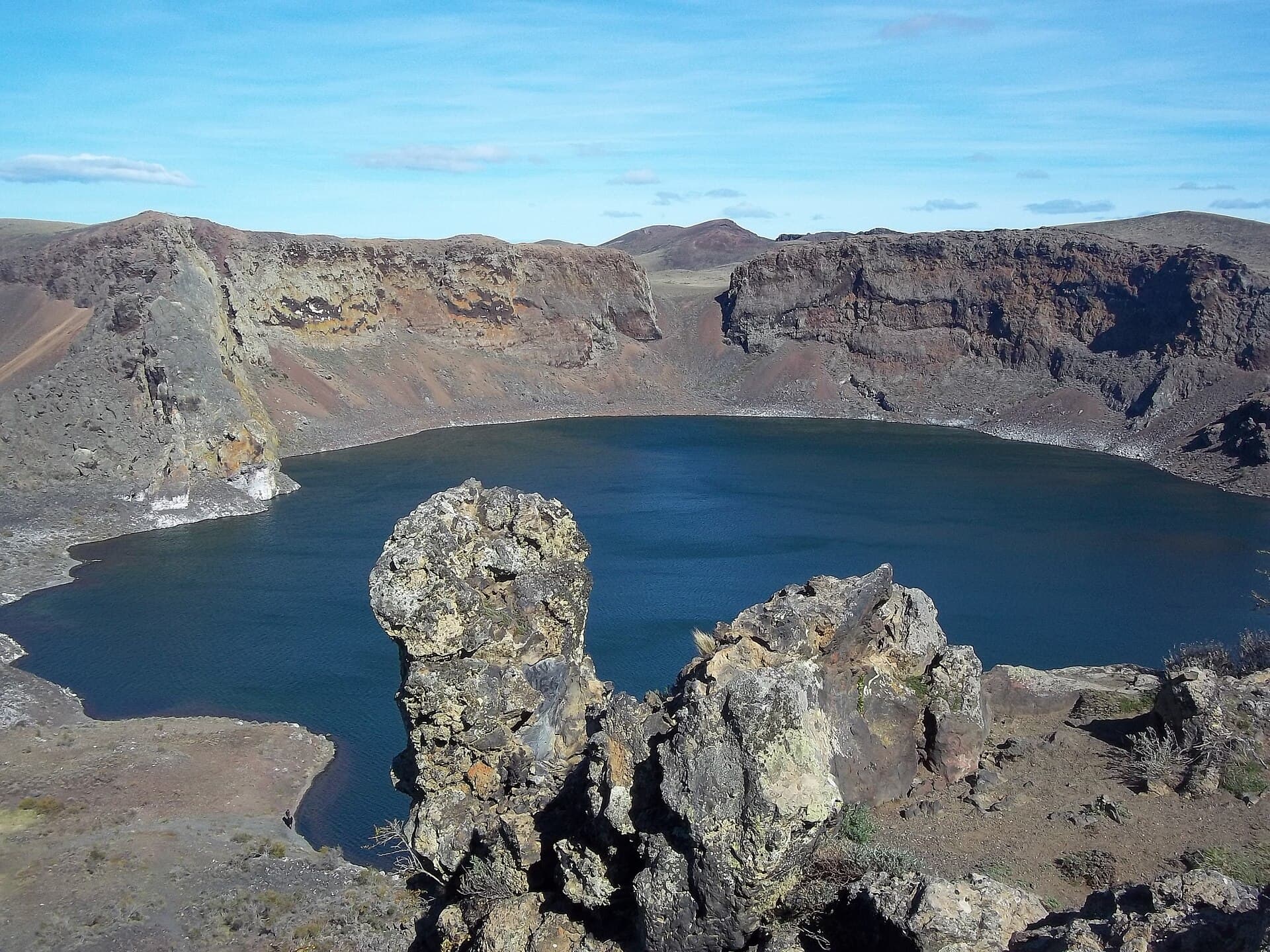 Laguna Azul (Crater Lake), Río Gallegos