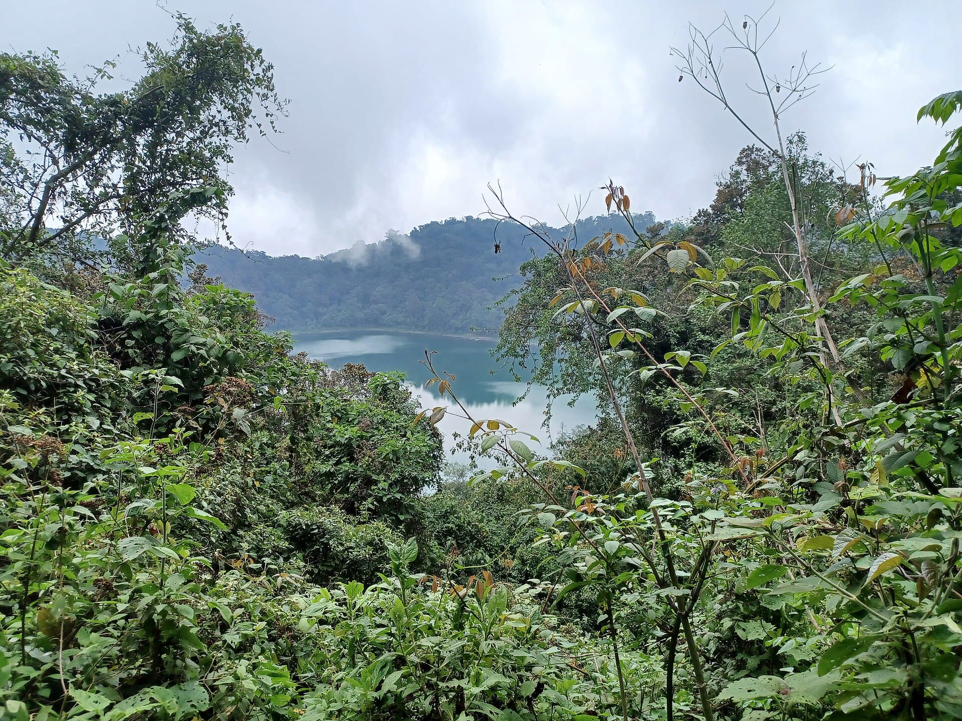 Laguna Chicabal crater lake