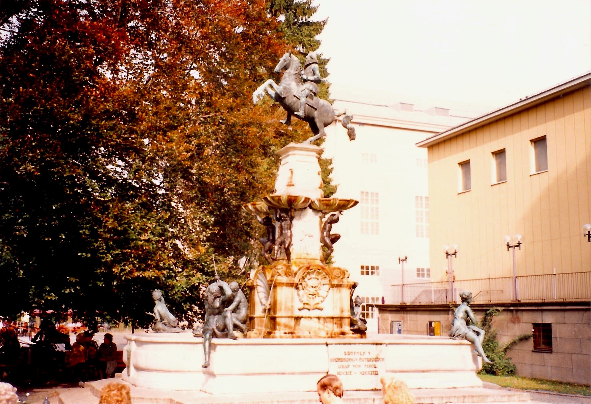 The Leopold Fountain, Innsbruck