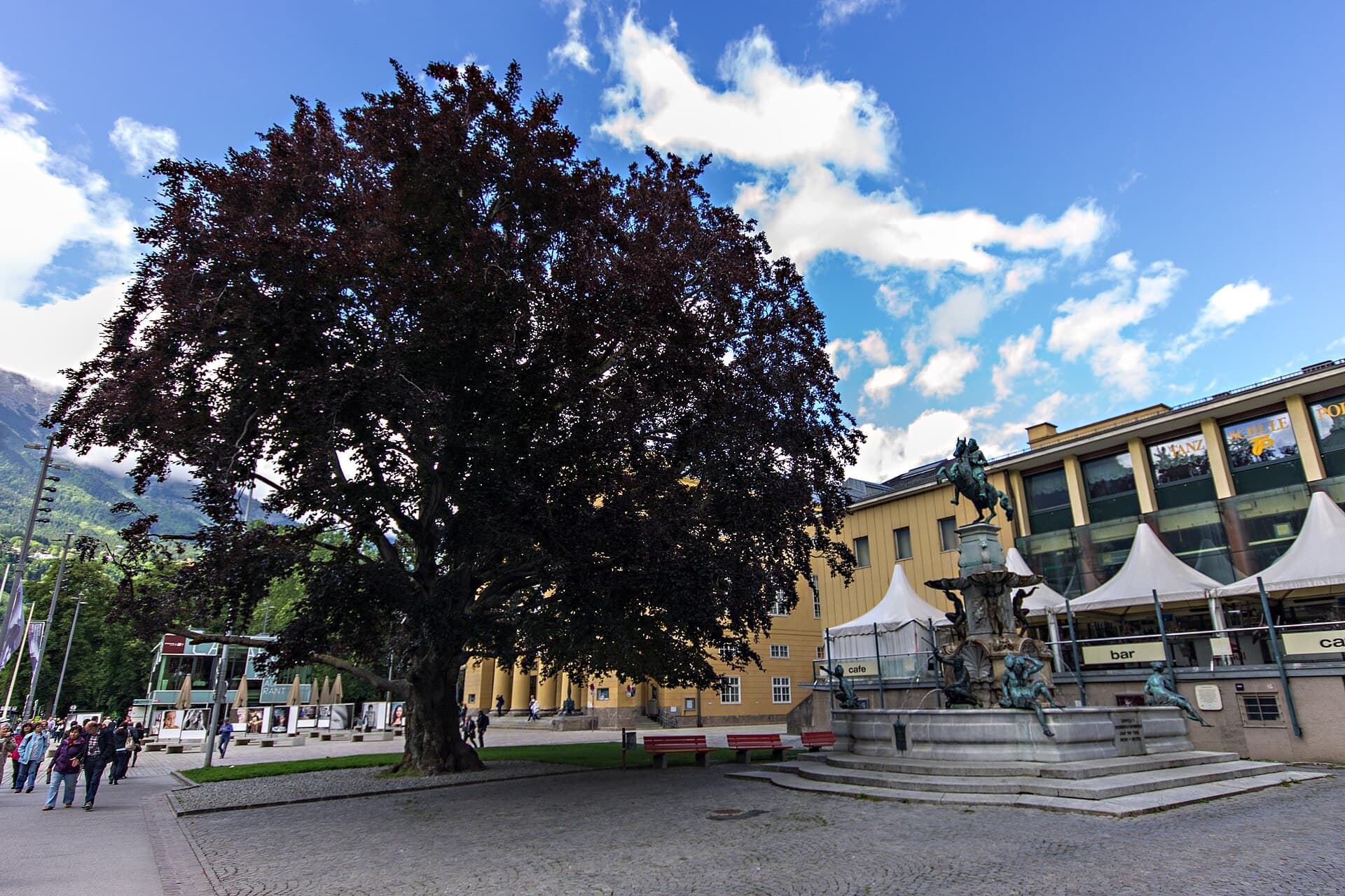 The Leopold Fountain, Innsbruck