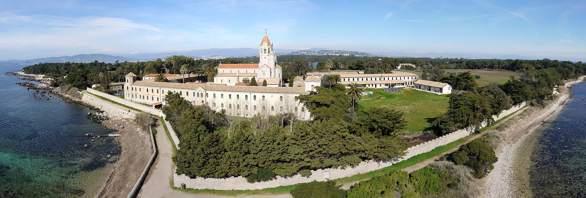 Lérins Abbey, Saint-Honorat Island, Cannes