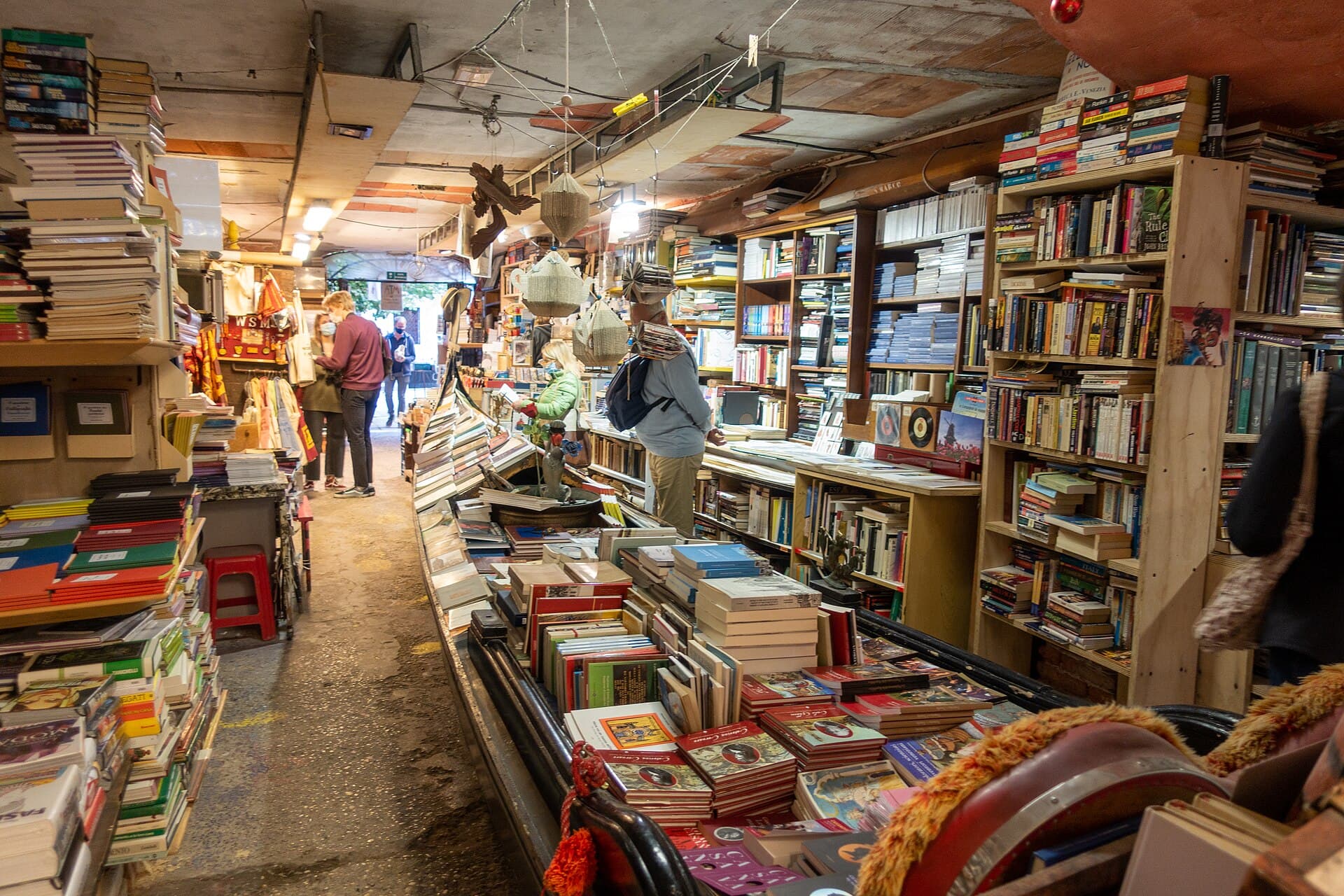Libreria Acqua Alta, Venice, Italy
