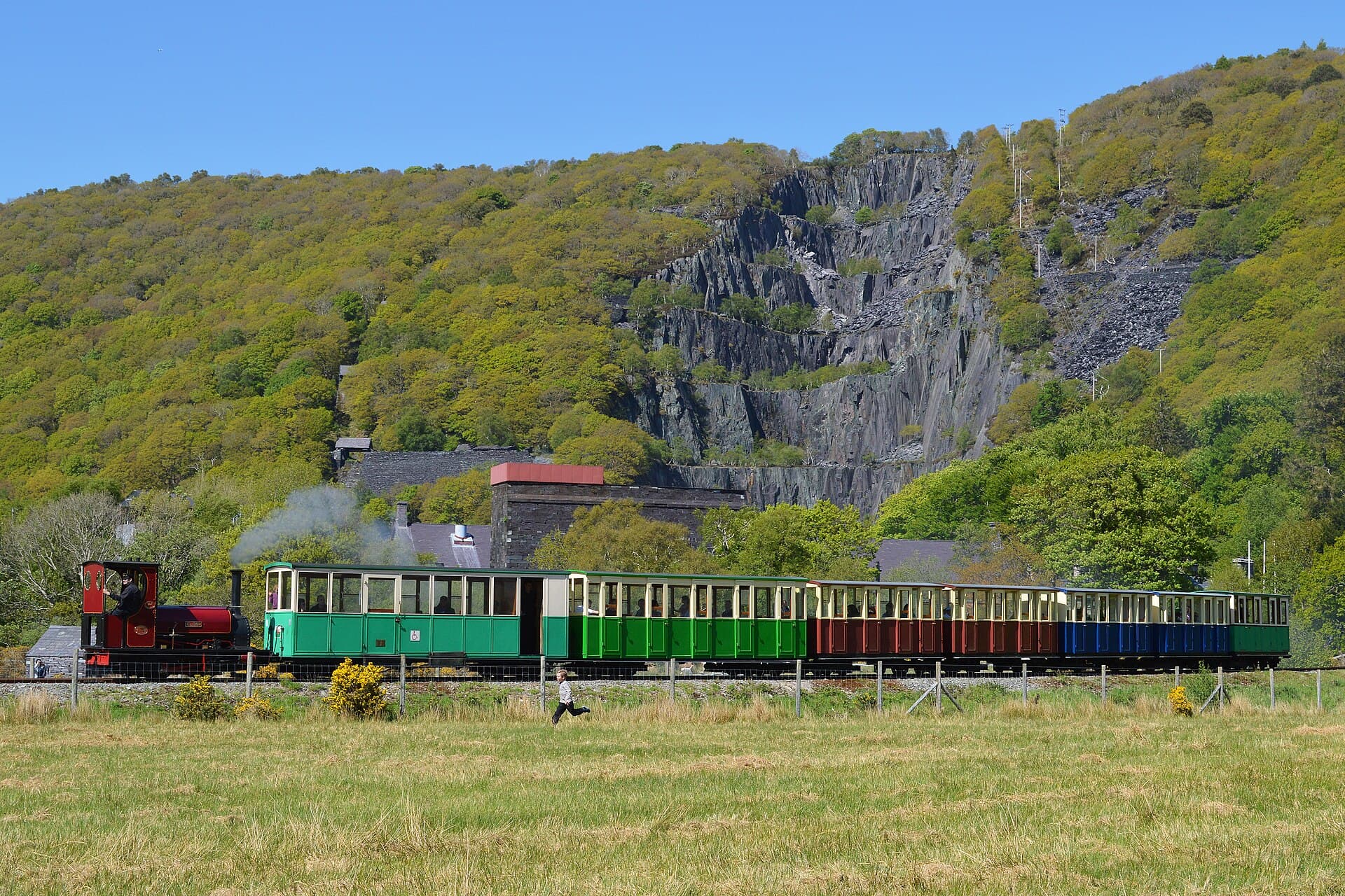 Llanberis Lake Railway, Snowdonia