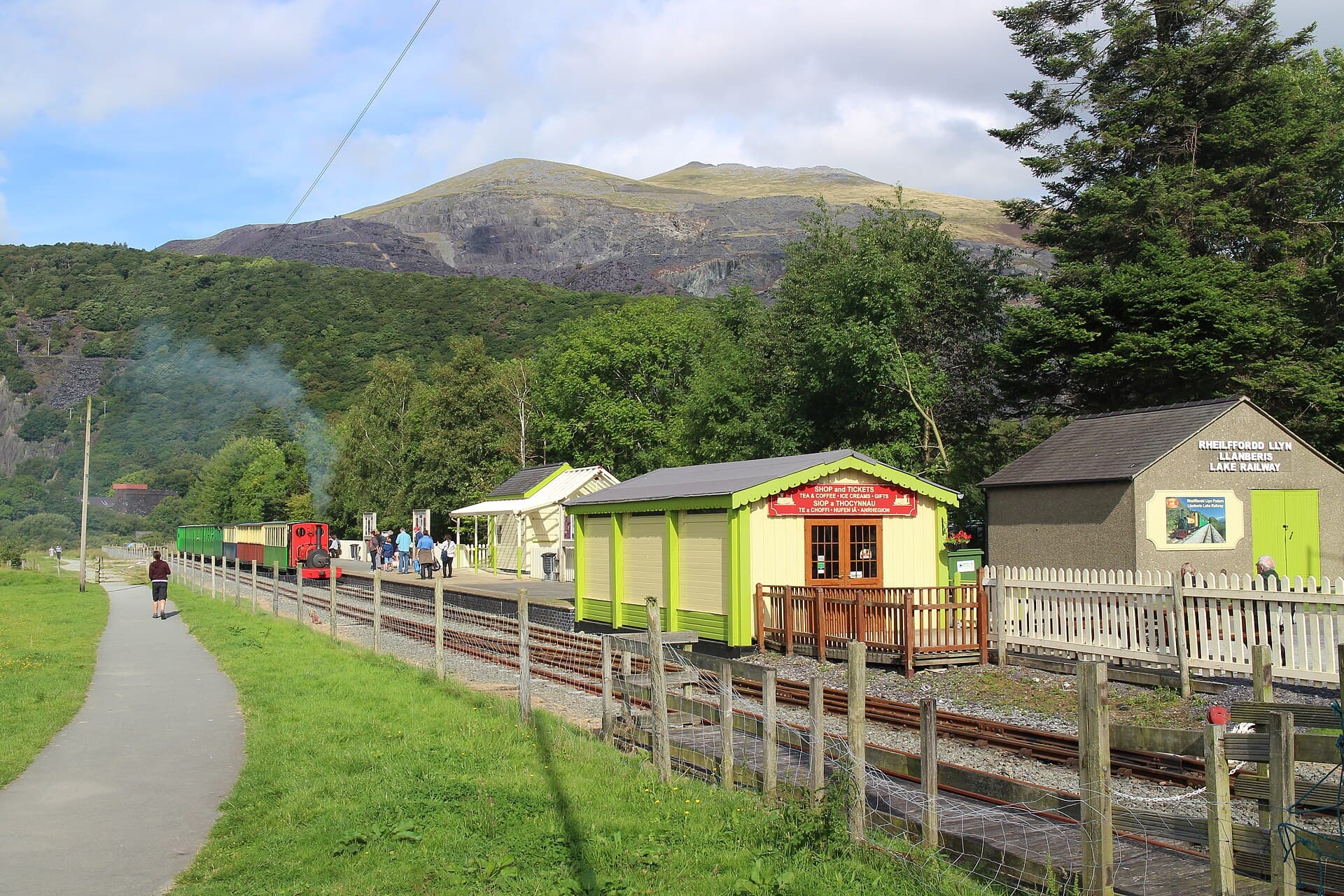 Llanberis Lake Railway, Snowdonia