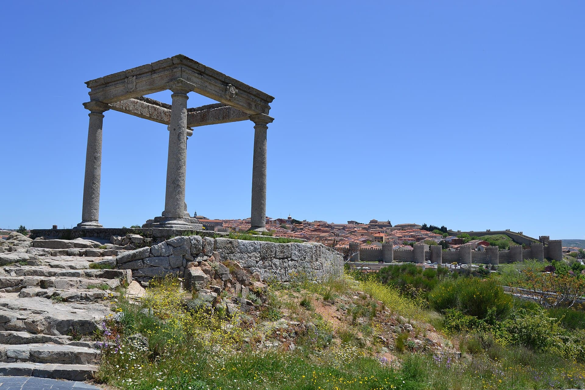 Los Cuatro Postes, Ávila