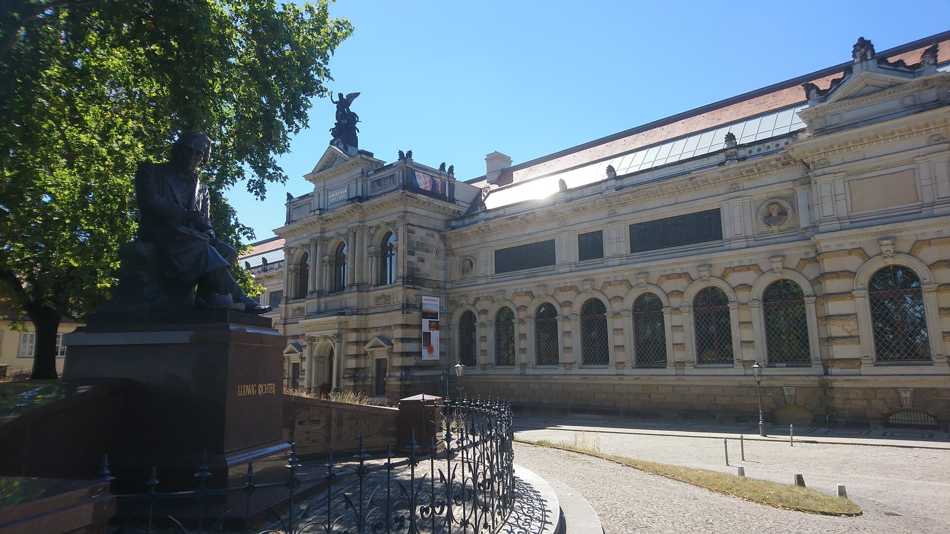 The Ludwig Richter Monument, Dresden