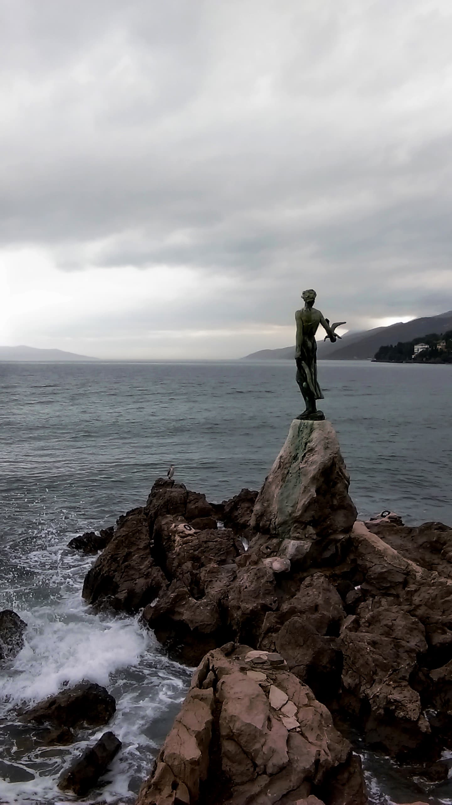 The Maiden with the Seagull at Opatija