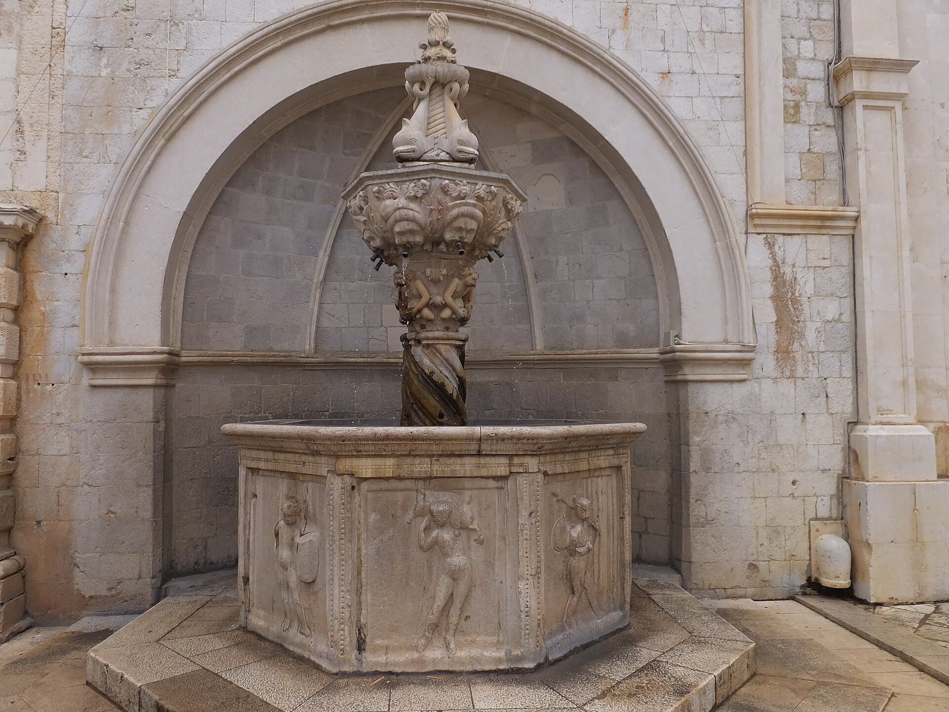 The Small Onofrio's Fountain, Dubrovnik