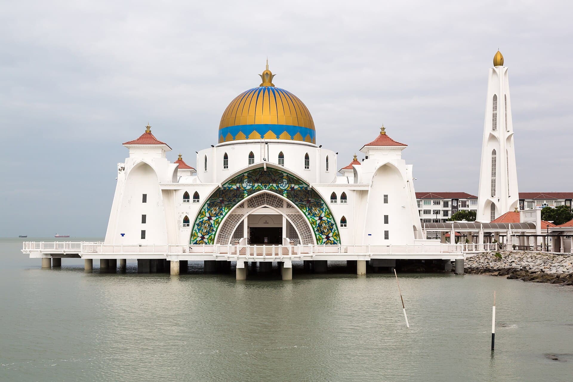 Malacca Straits Mosque (Floating Mosque), Malacca
