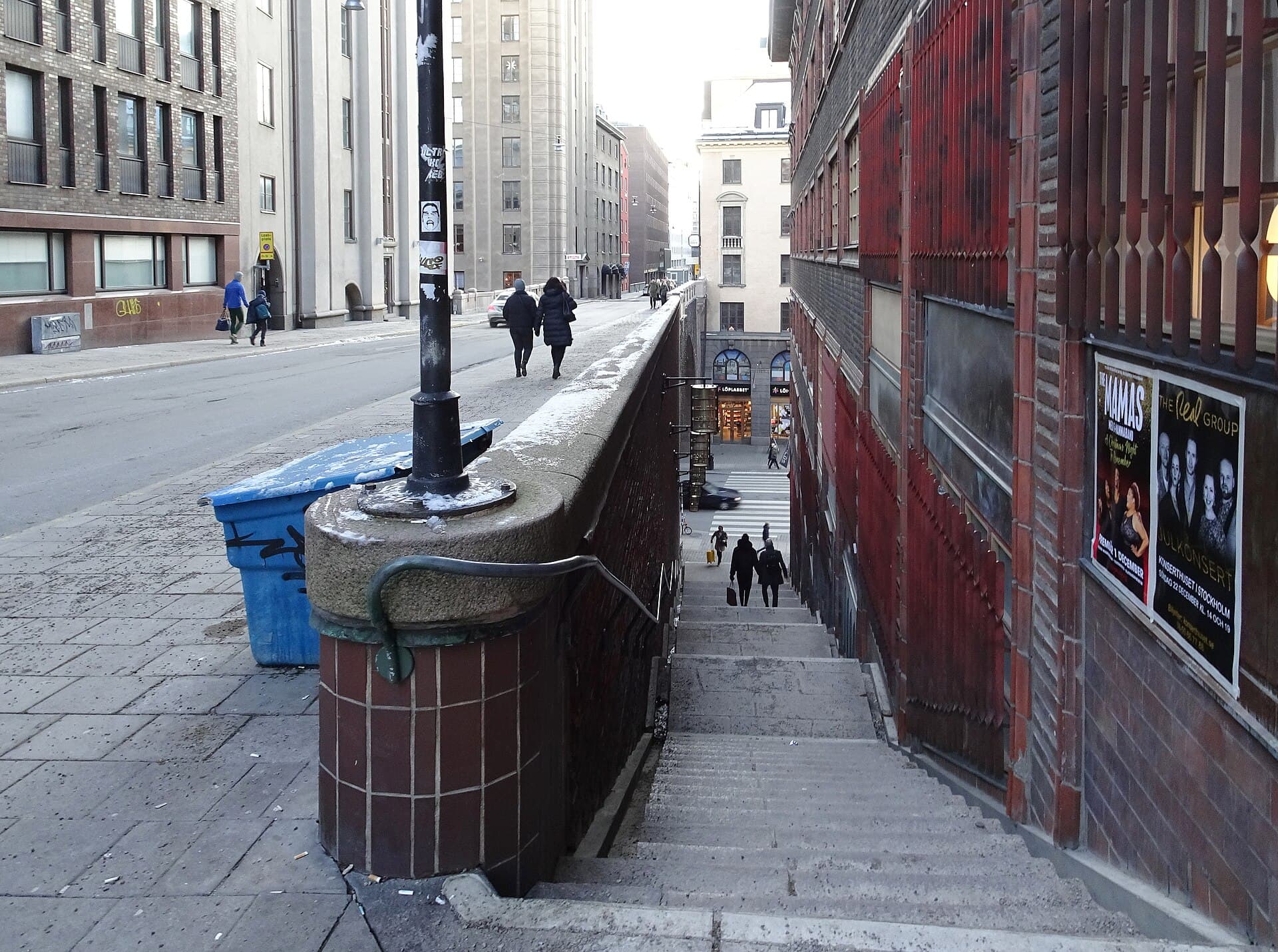 Malmskillnadstrappan, Stockholm