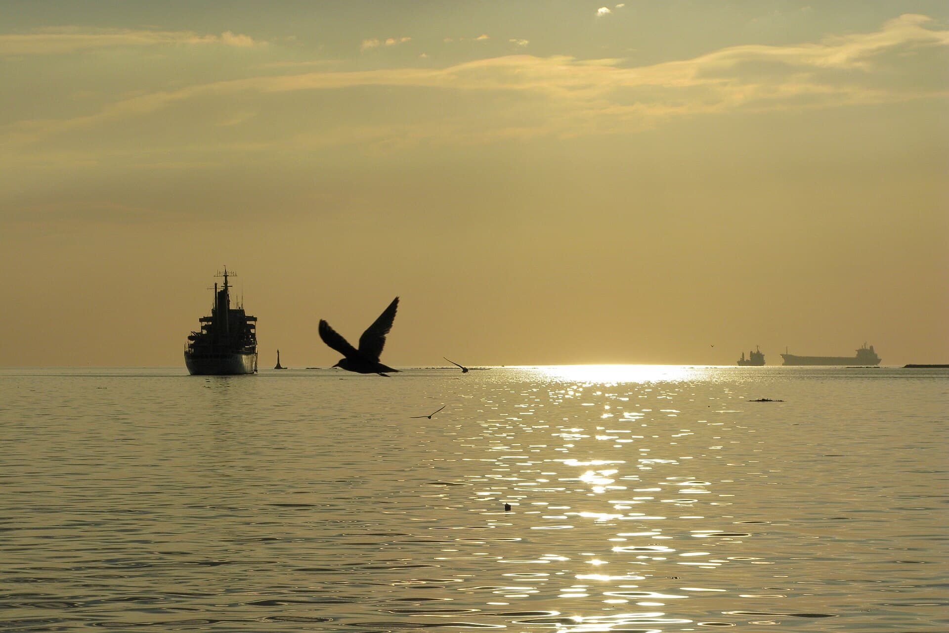 Sunset over Manila Bay