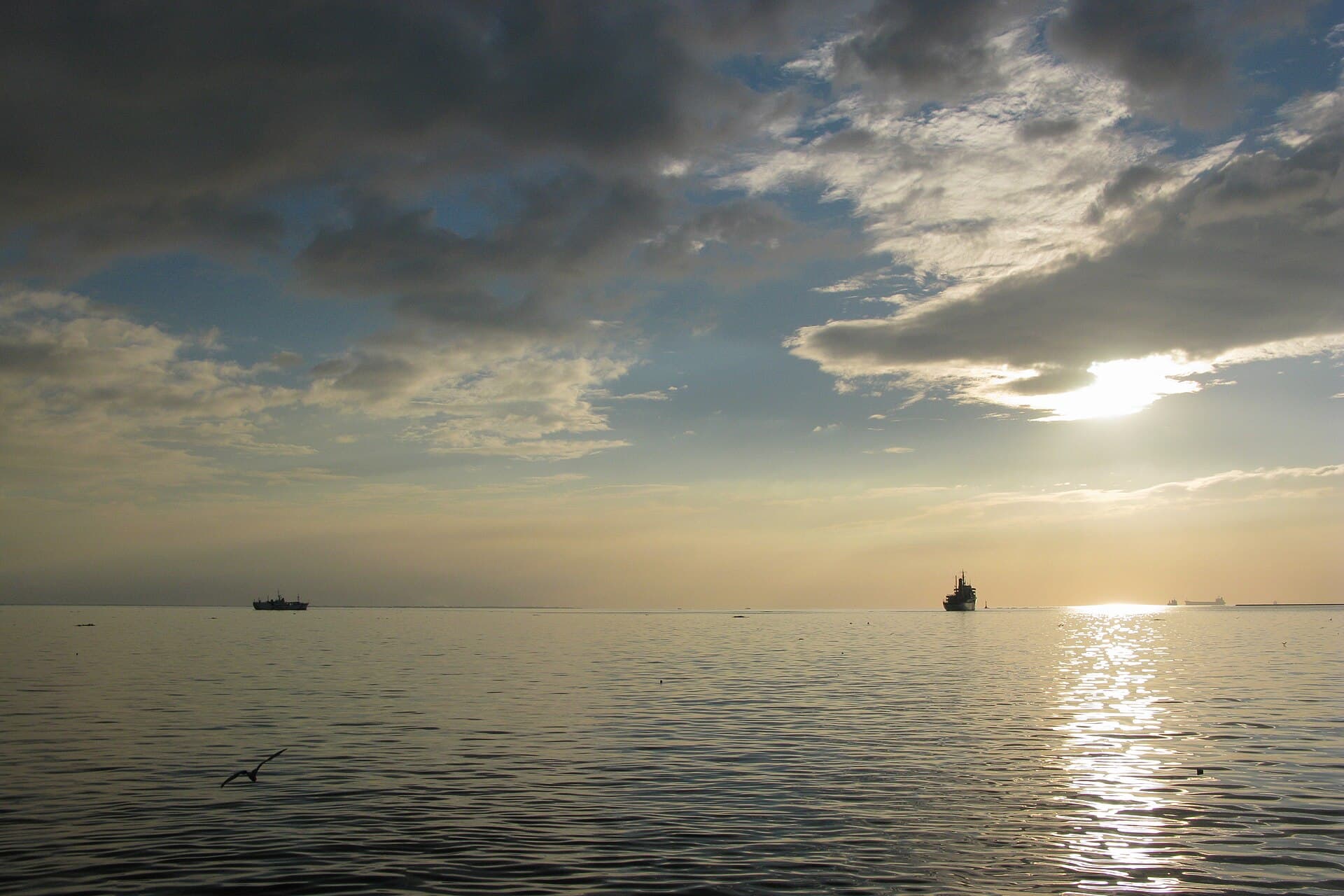 Sunset over Manila Bay