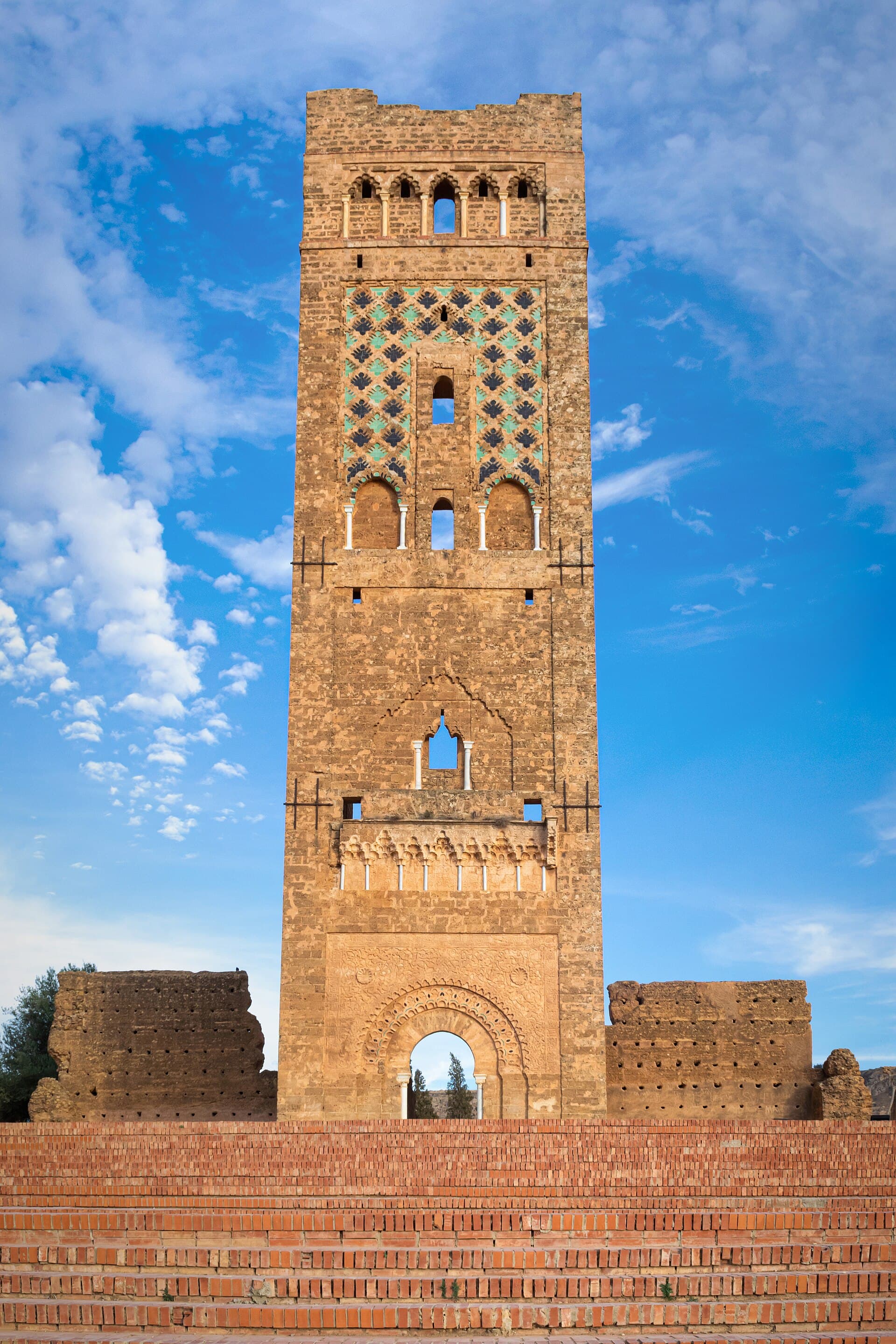 أطلال المنصورة ومئذنتها