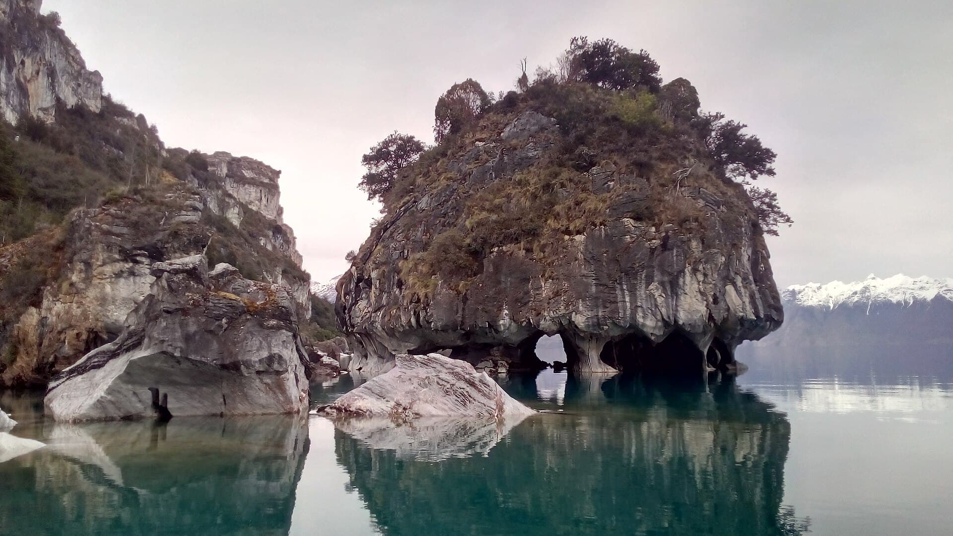 Marble Caves on Lake General Carrera