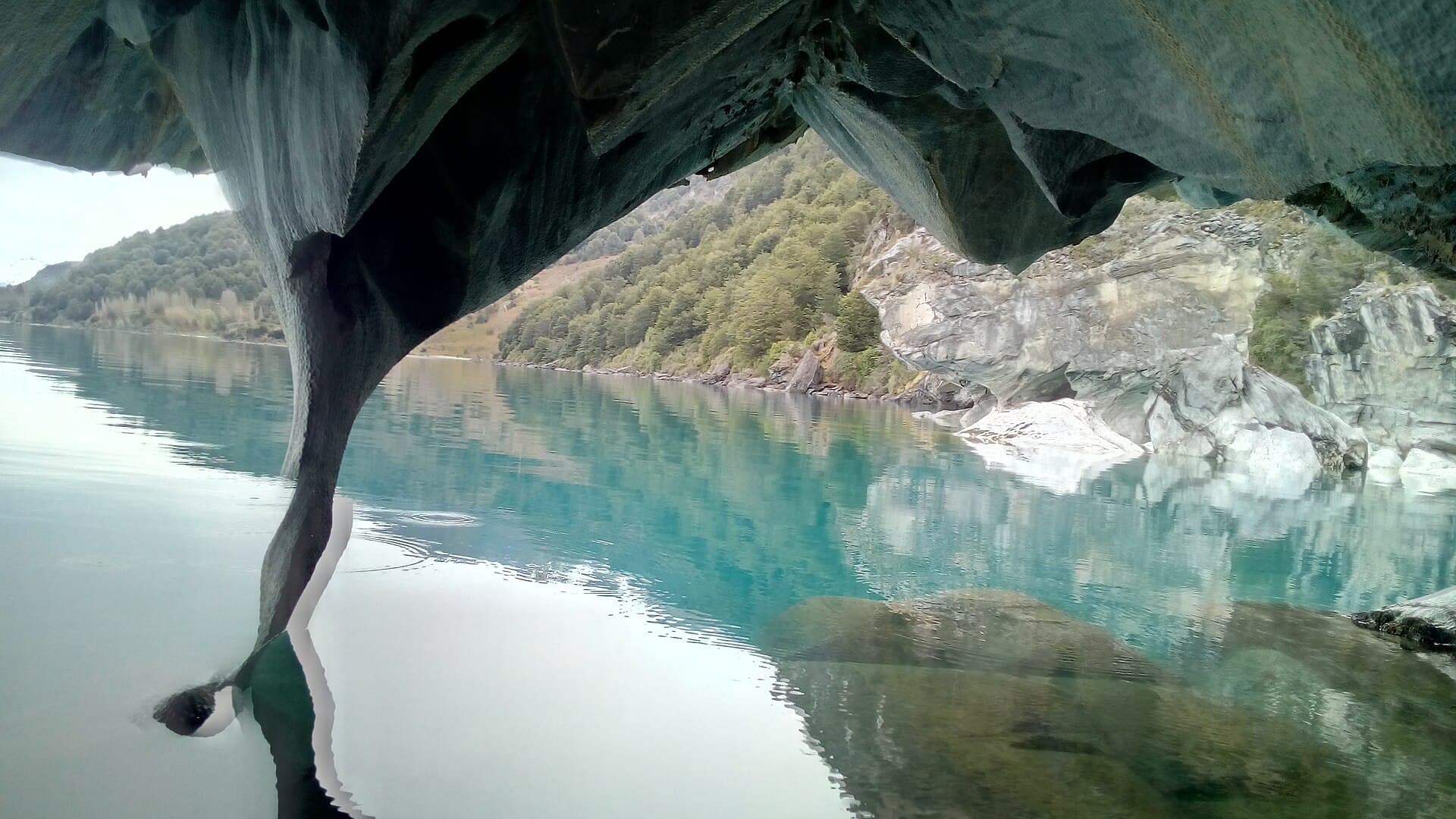 Marble Caves on Lake General Carrera