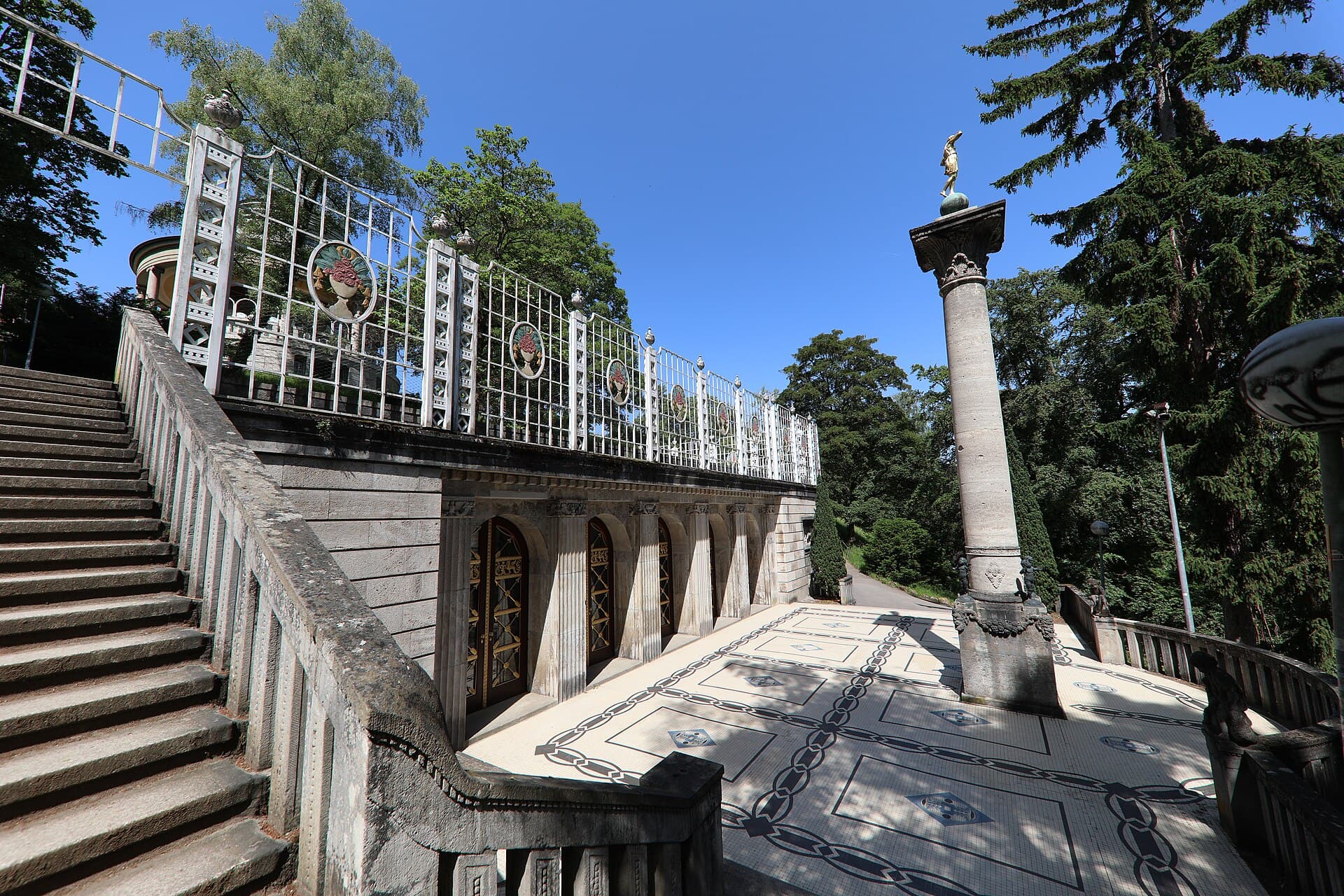 The Marble Hall, Weissenburgpark, Stuttgart
