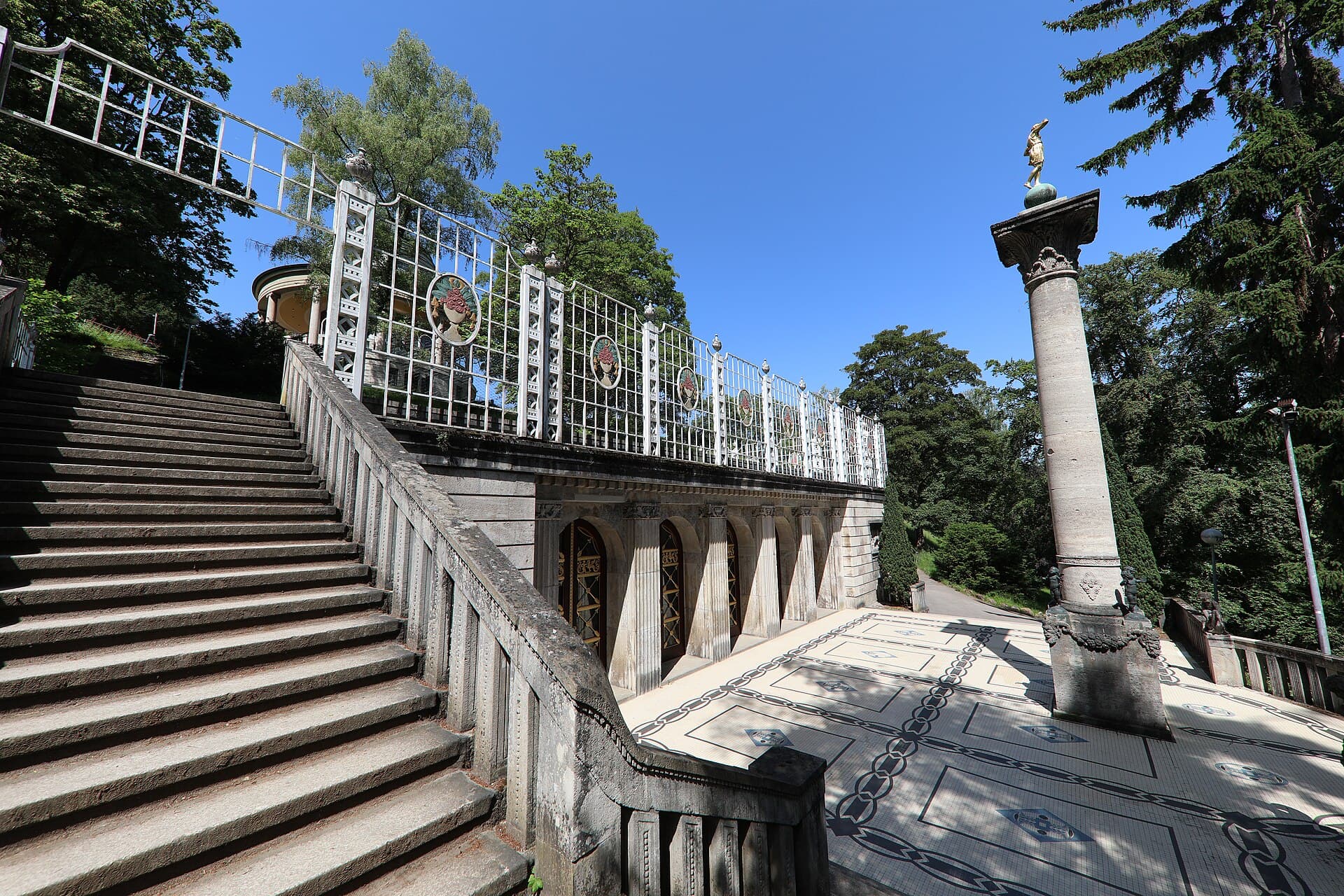 The Marble Hall, Weissenburgpark, Stuttgart