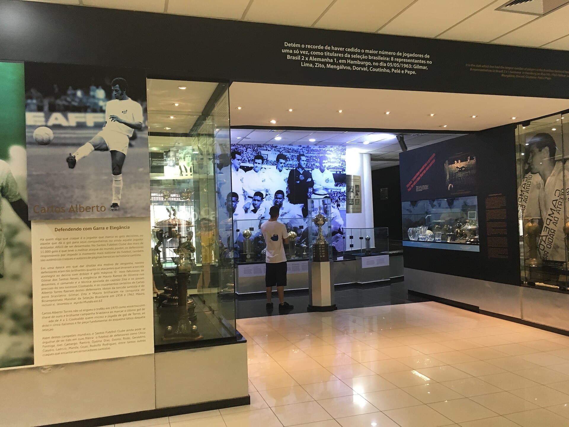 Memorial das Conquistas (Santos FC), Santos