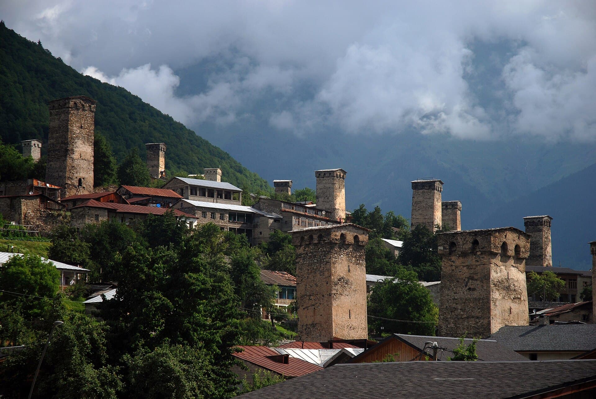 Mestia and the Svan Towers