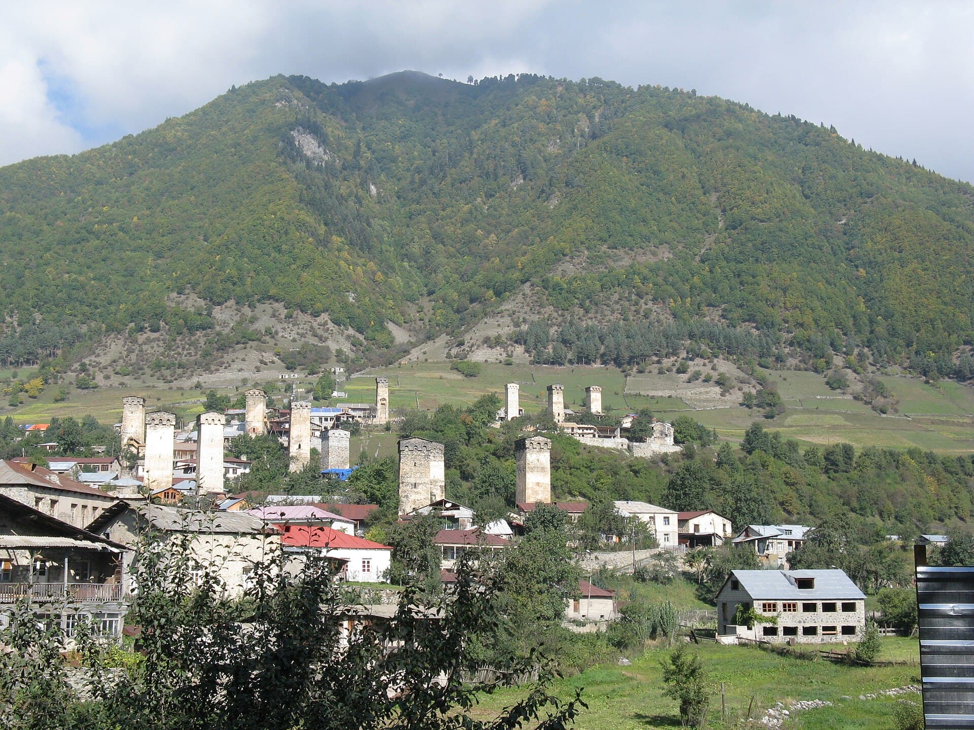 Mestia and the Svan Towers