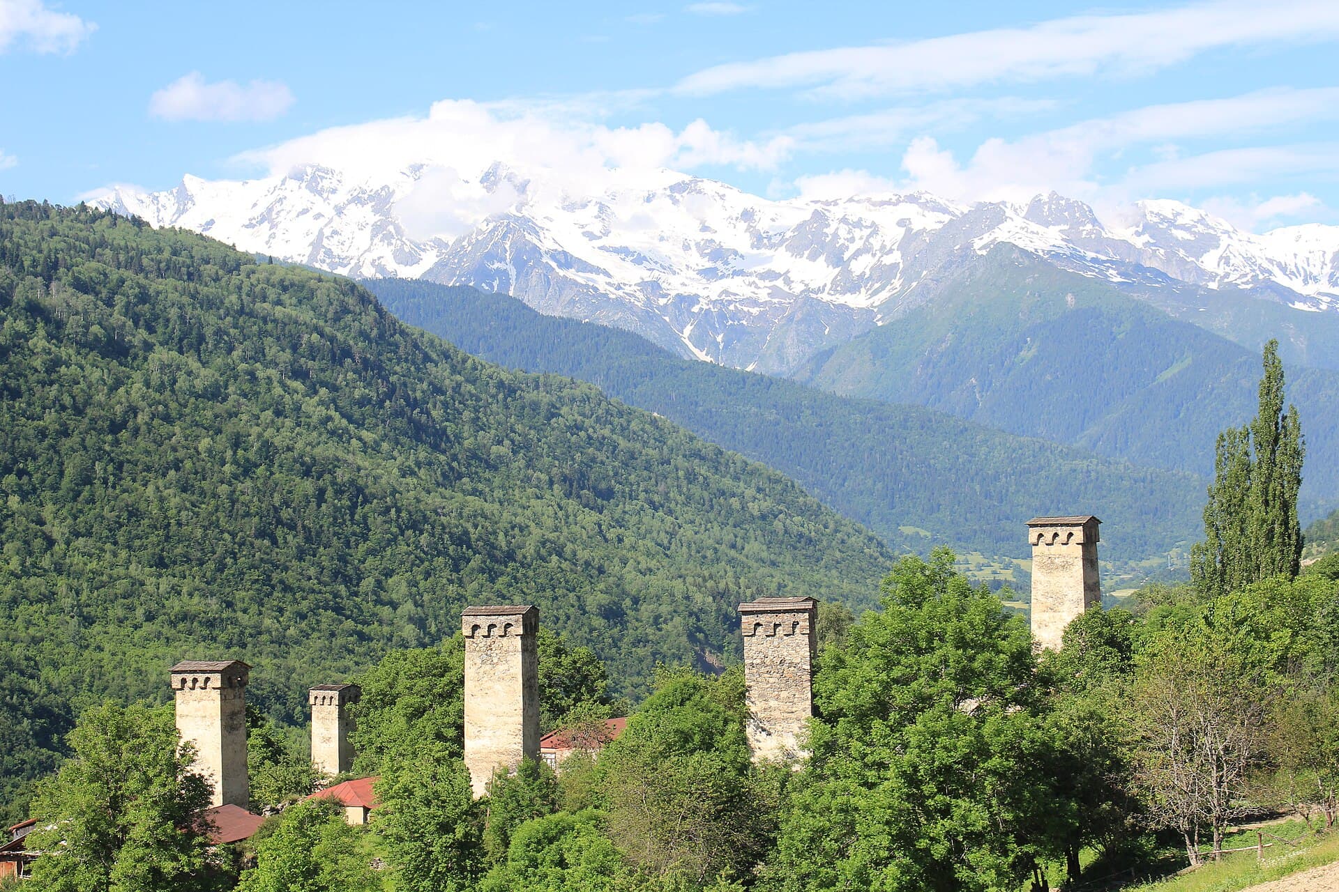 Mestia and the Svan Towers