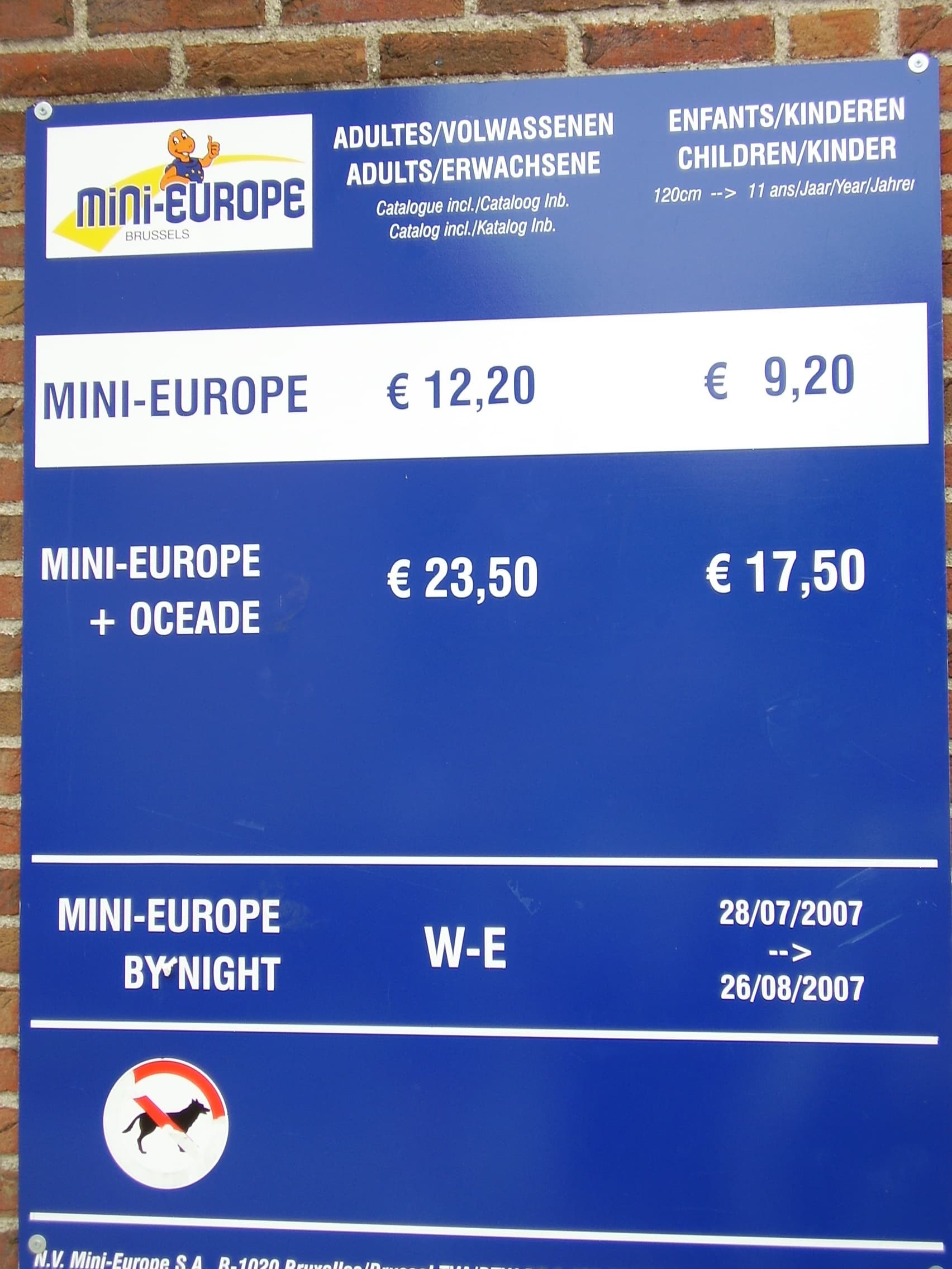 Mini-Europe, Brussels
