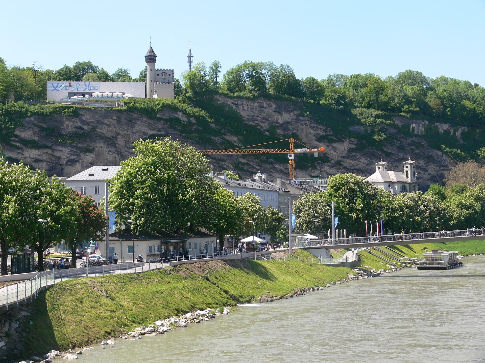 Mönchsberg and its Lift, Salzburg