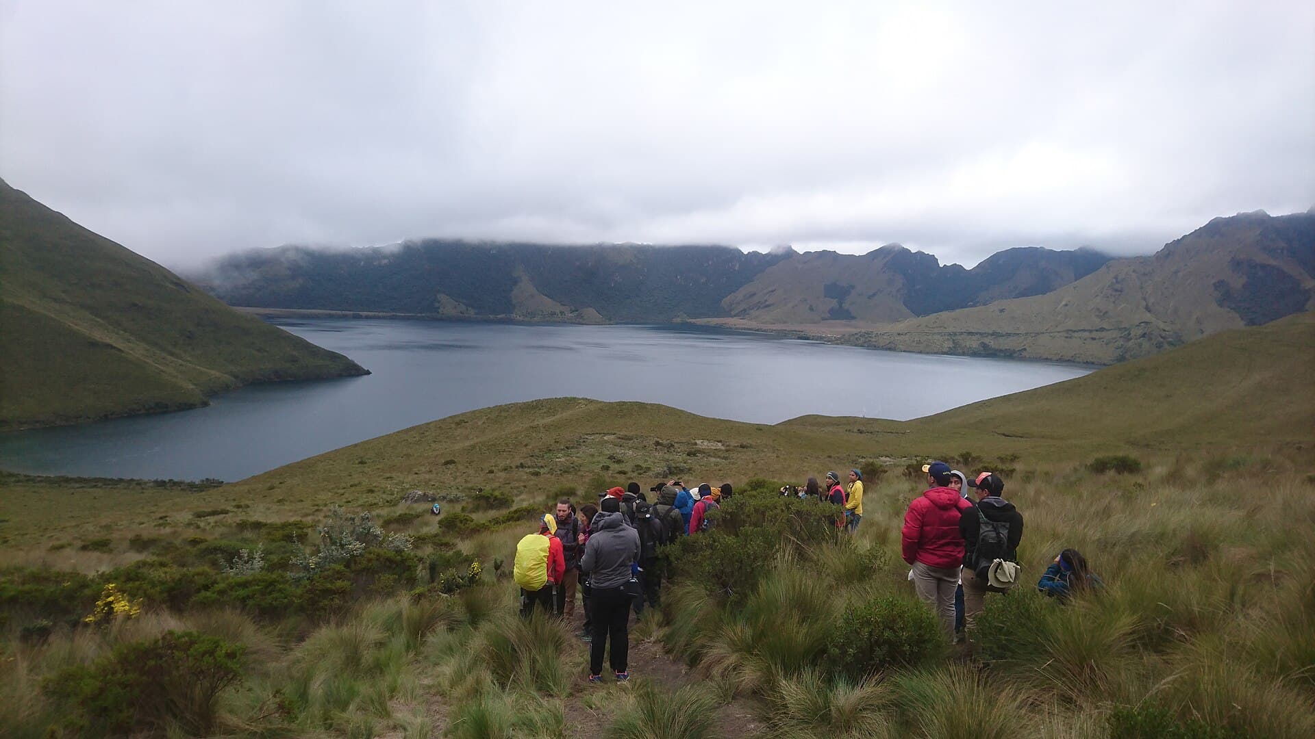 The Mojanda crater lakes
