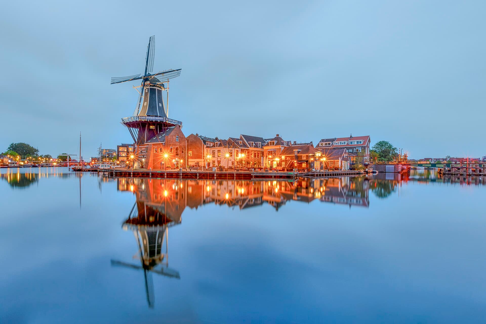 The De Adriaan Windmill, Amsterdam