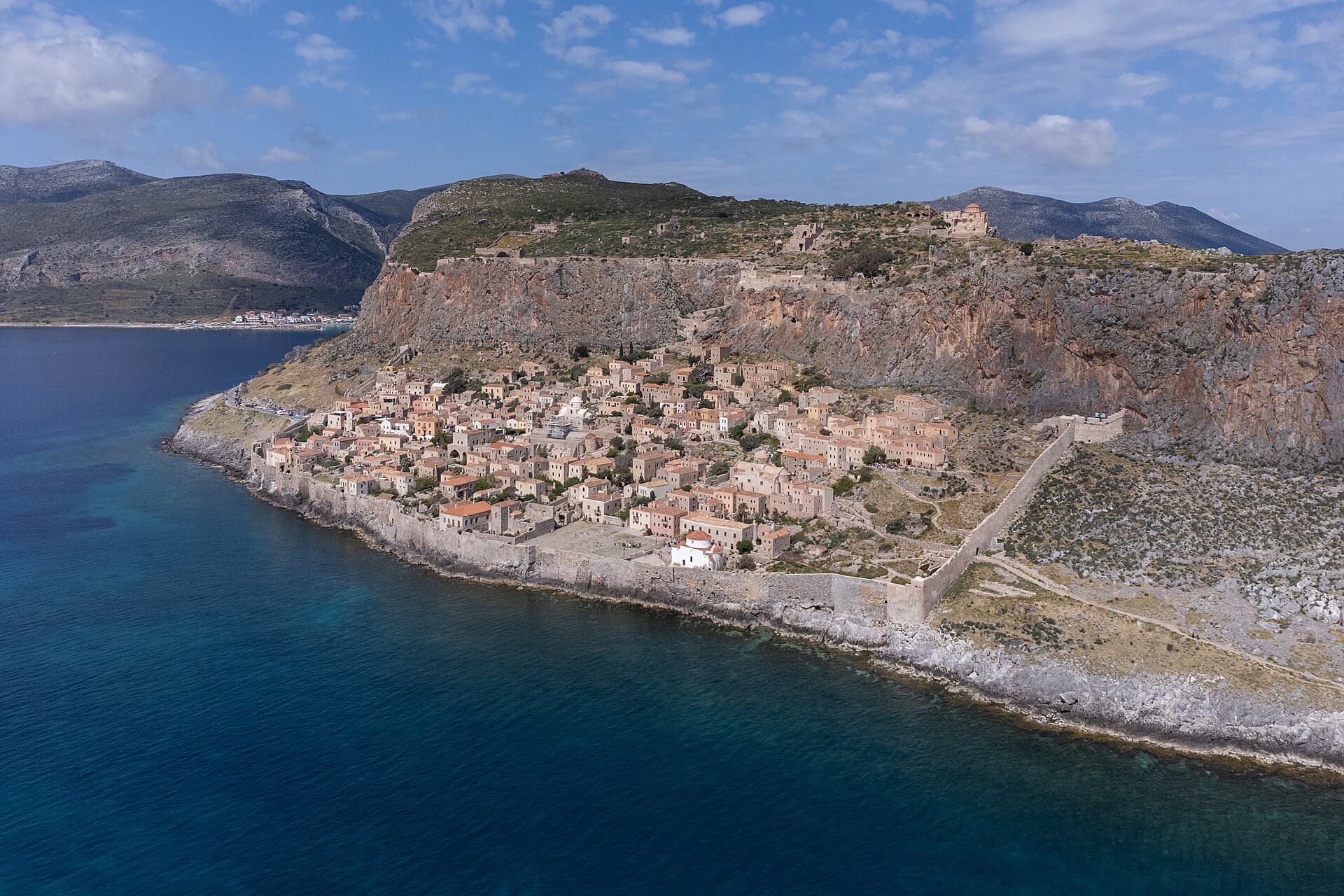 The Upper Town and Agia Sofia, Monemvasia