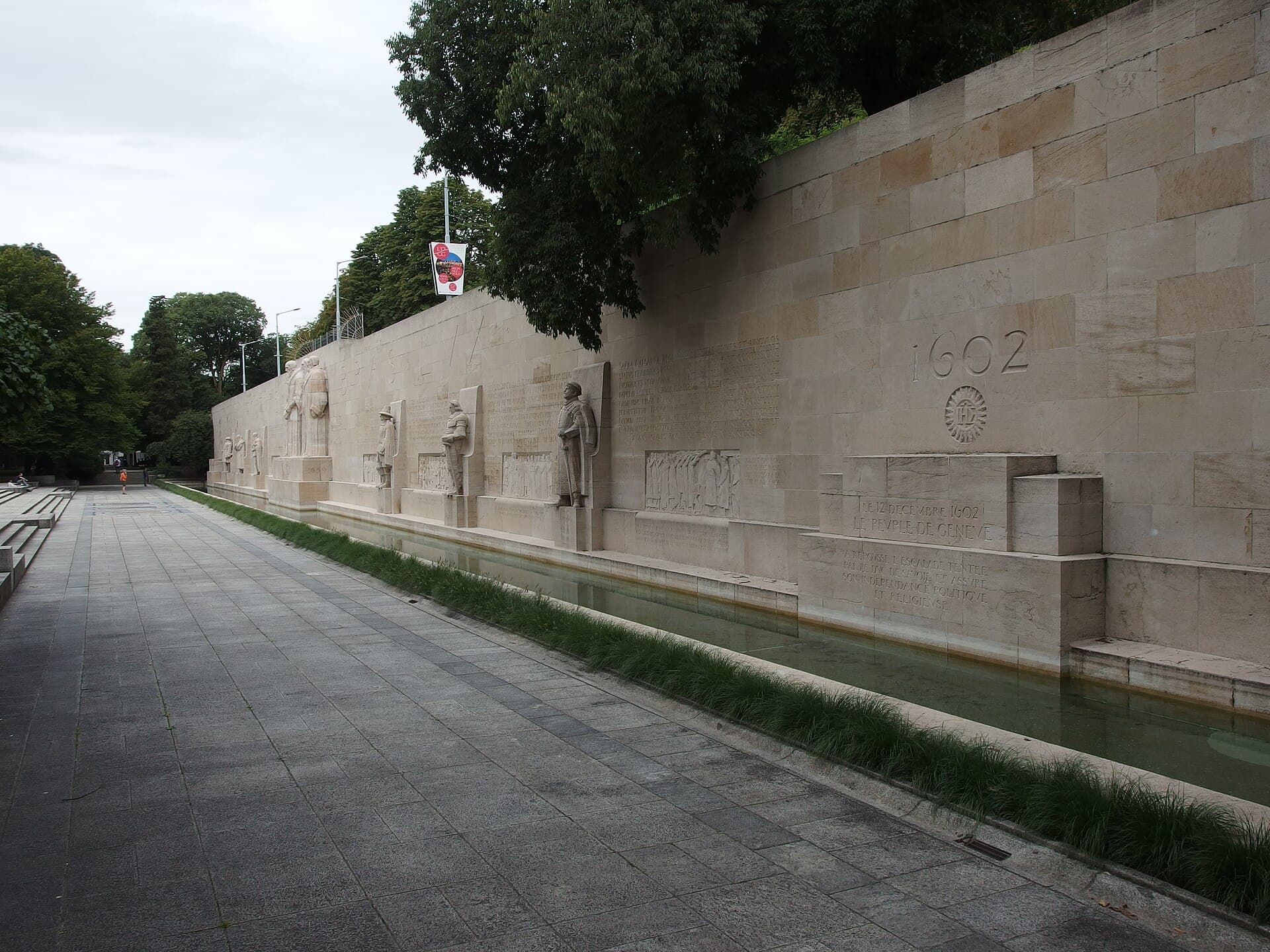 Reformation Wall & Parc des Bastions, Geneva
