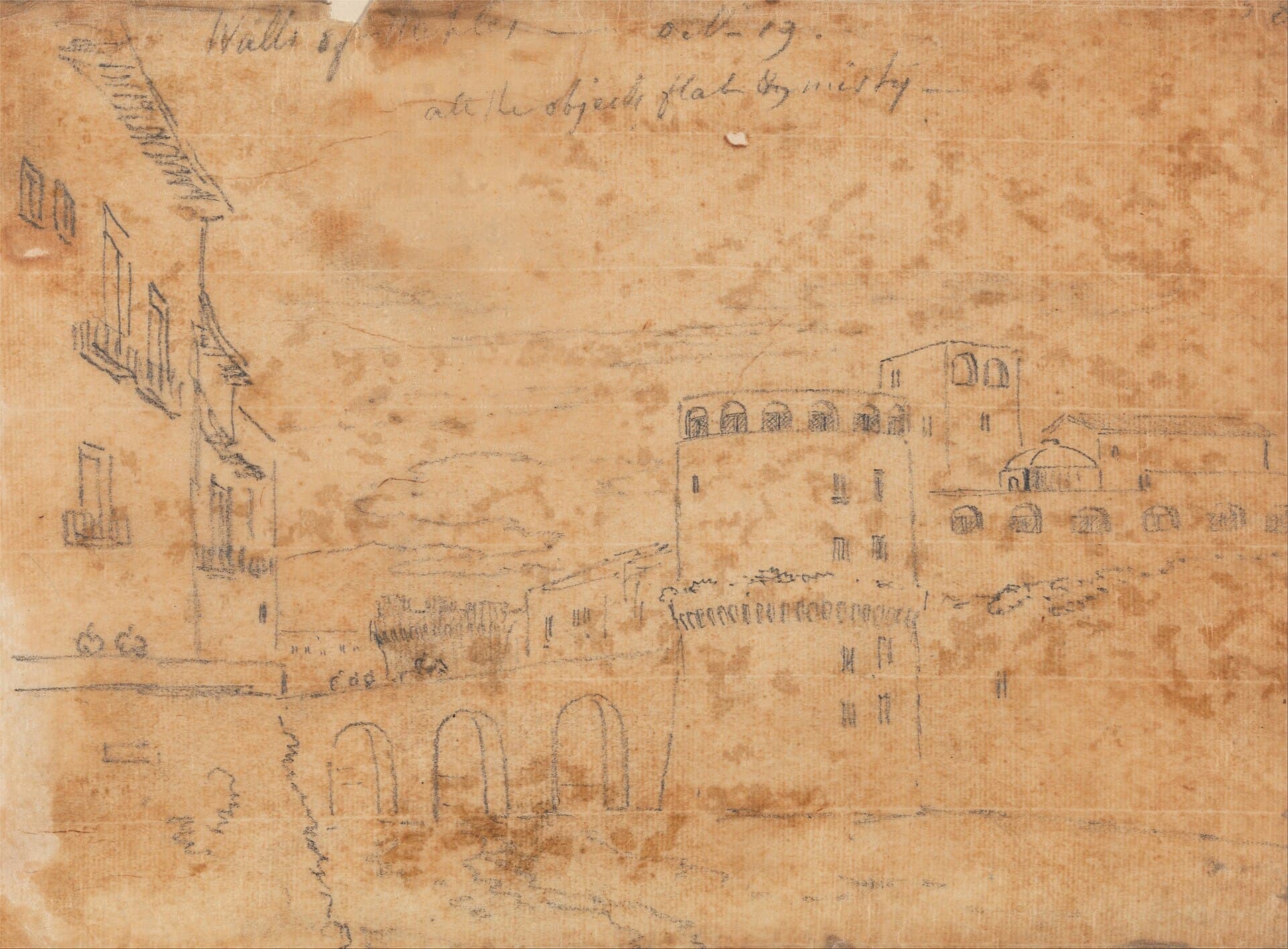 The Greek Walls, Naples