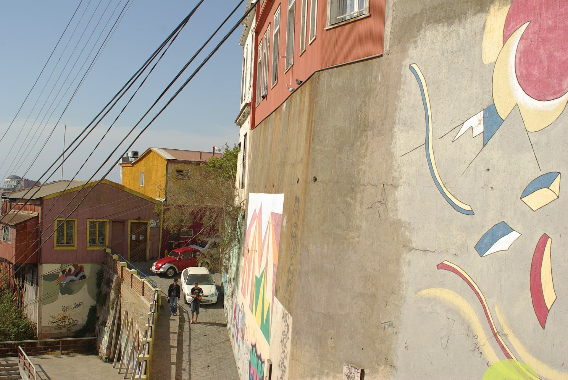 Open-air museum murals, Valparaíso